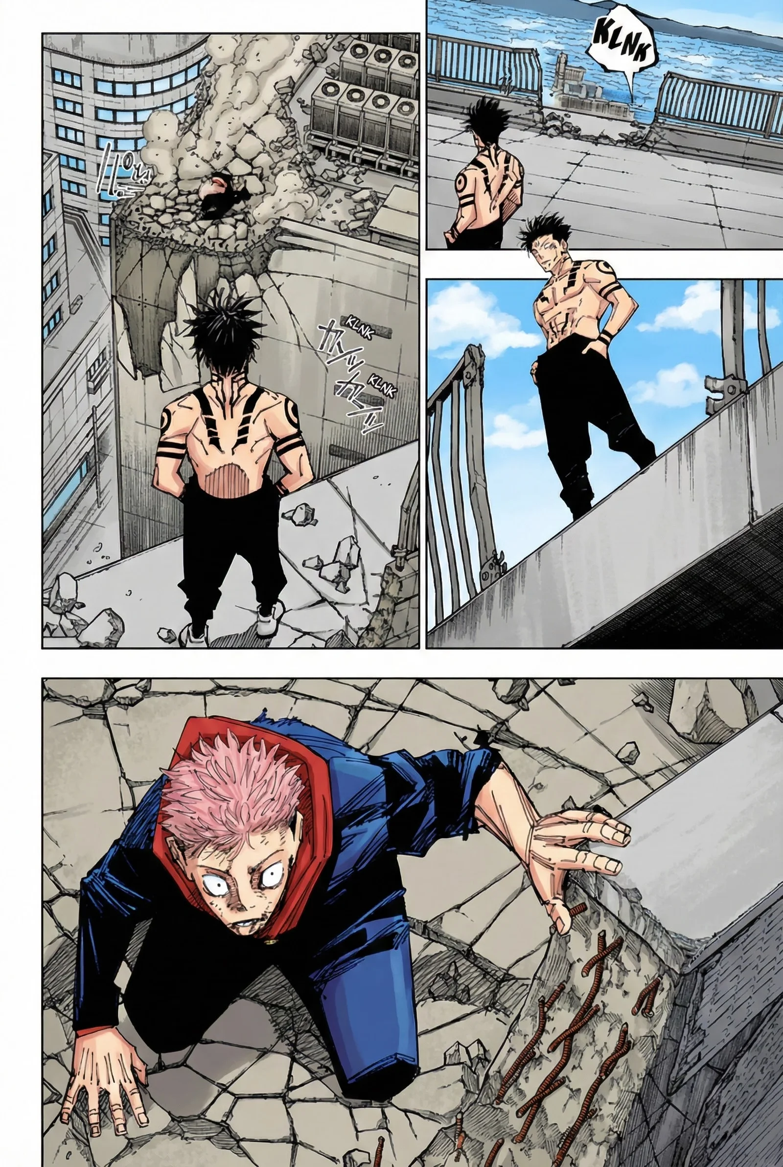 Jujutsu Kaisen Colored Manga JJK β Chapter 214 β Page 4