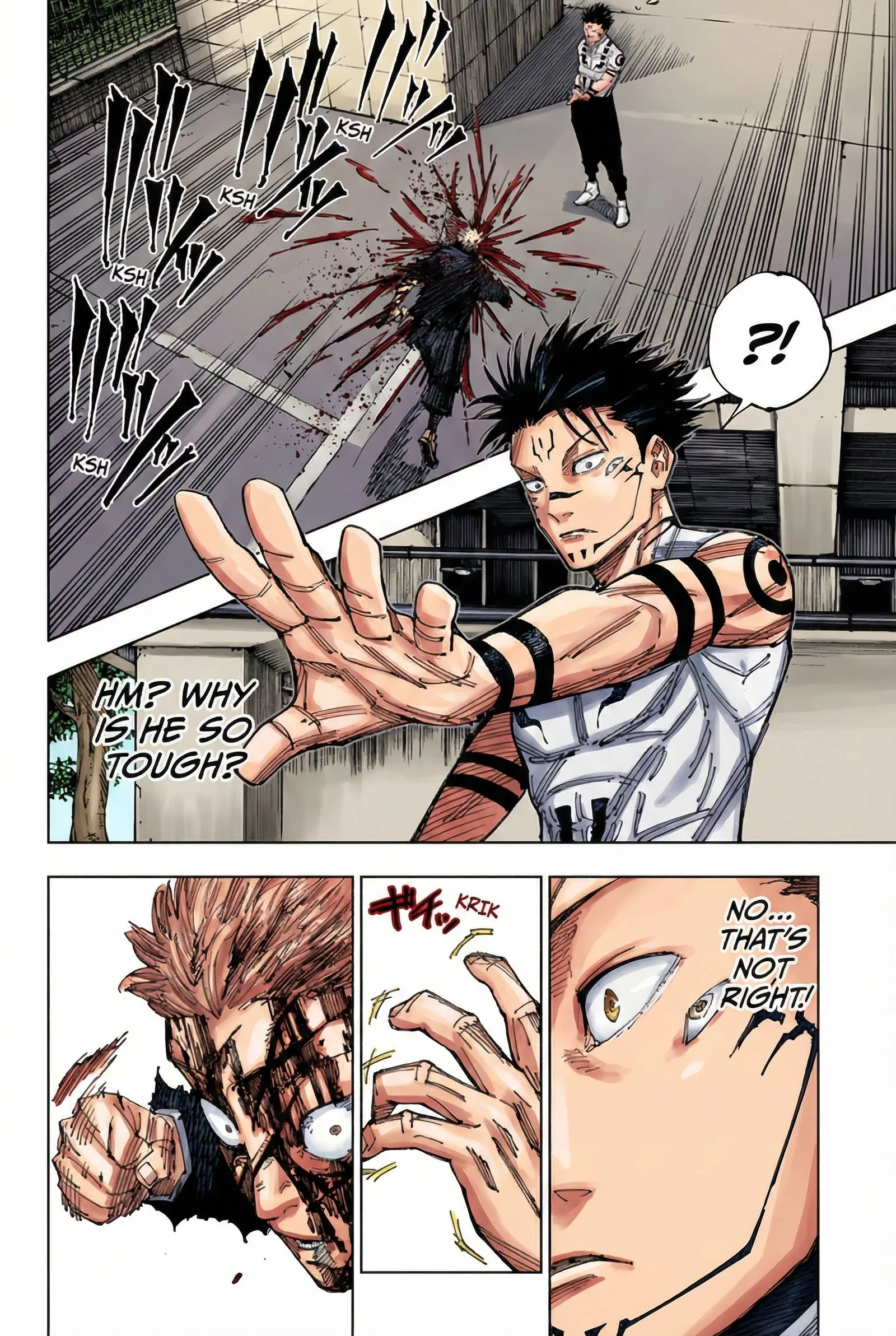 Jujutsu Kaisen Colored Manga JJK β Chapter 214 β Page 18