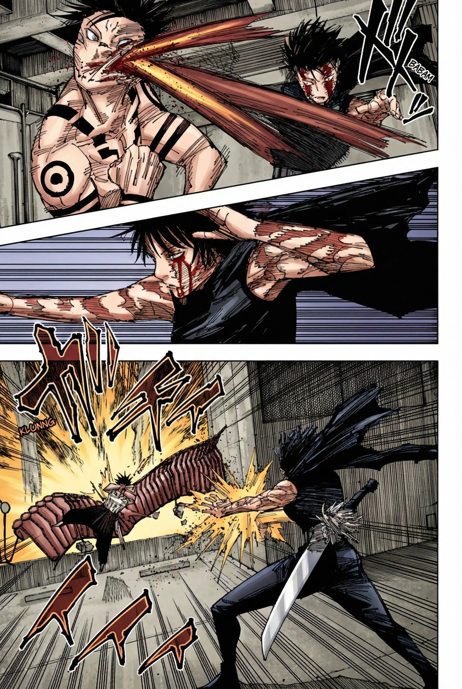 Jujutsu Kaisen Colored Manga JJK — Chapter 215 — Page 8