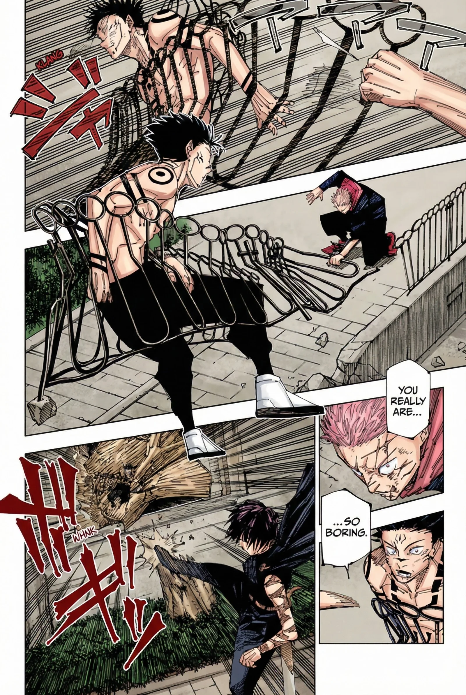 Jujutsu Kaisen Colored Manga JJK — Chapter 215 — Page 9