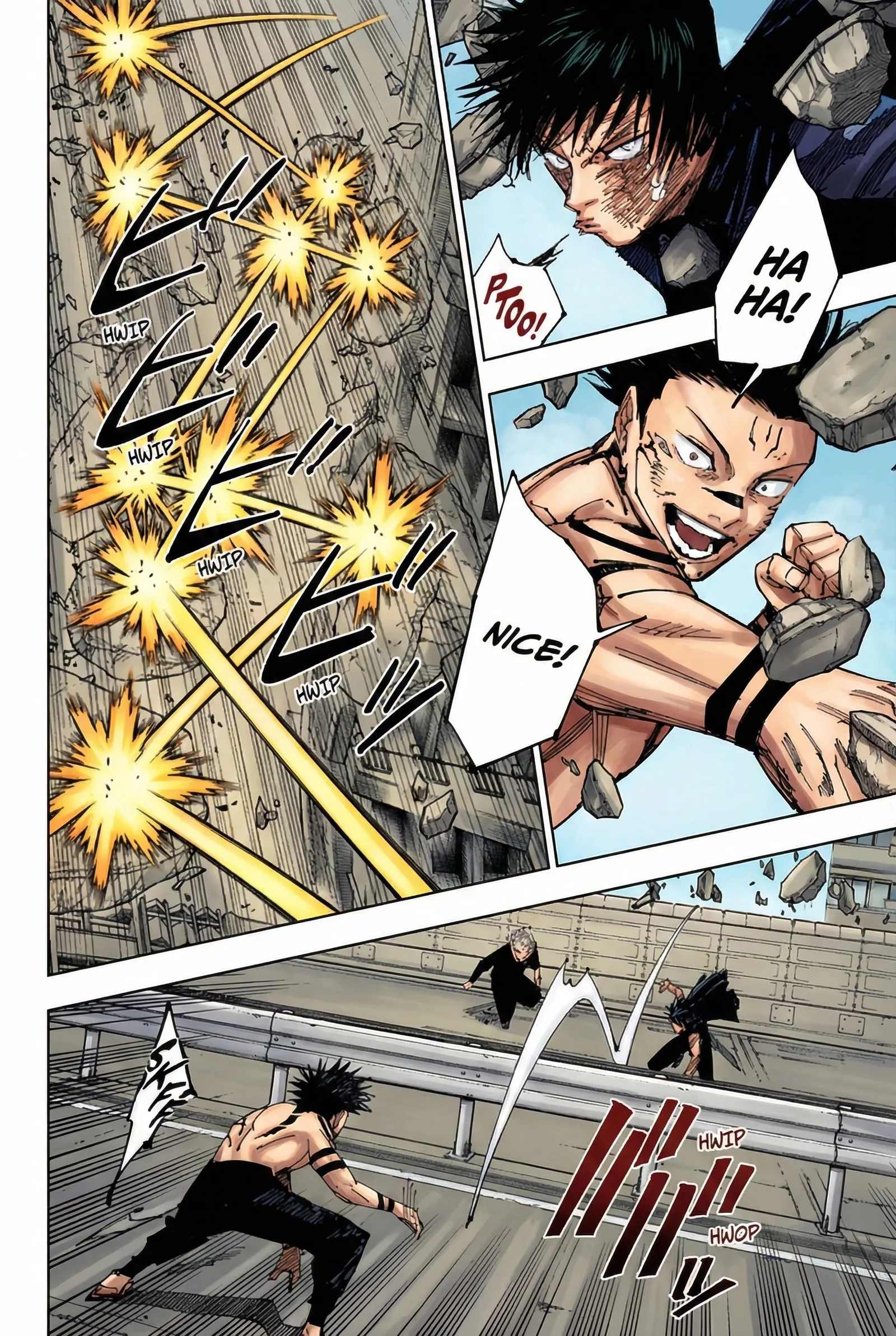 Jujutsu Kaisen Colored Manga JJK — Chapter 215 — Page 14
