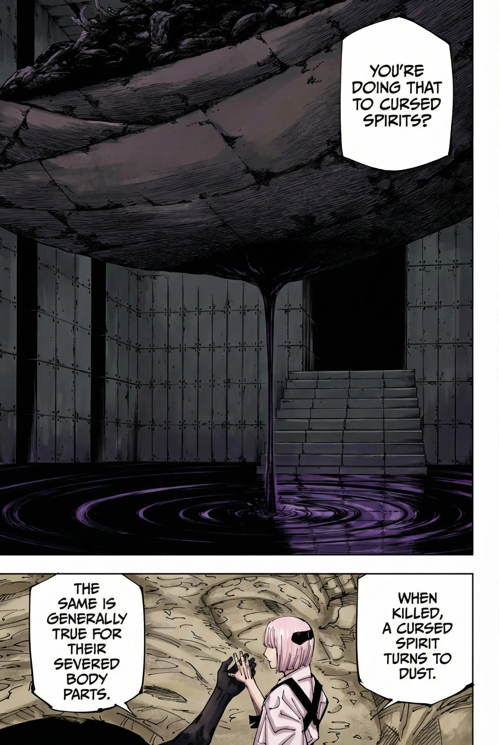 Jujutsu Kaisen Colored Manga JJK — Chapter 216 — Page 5