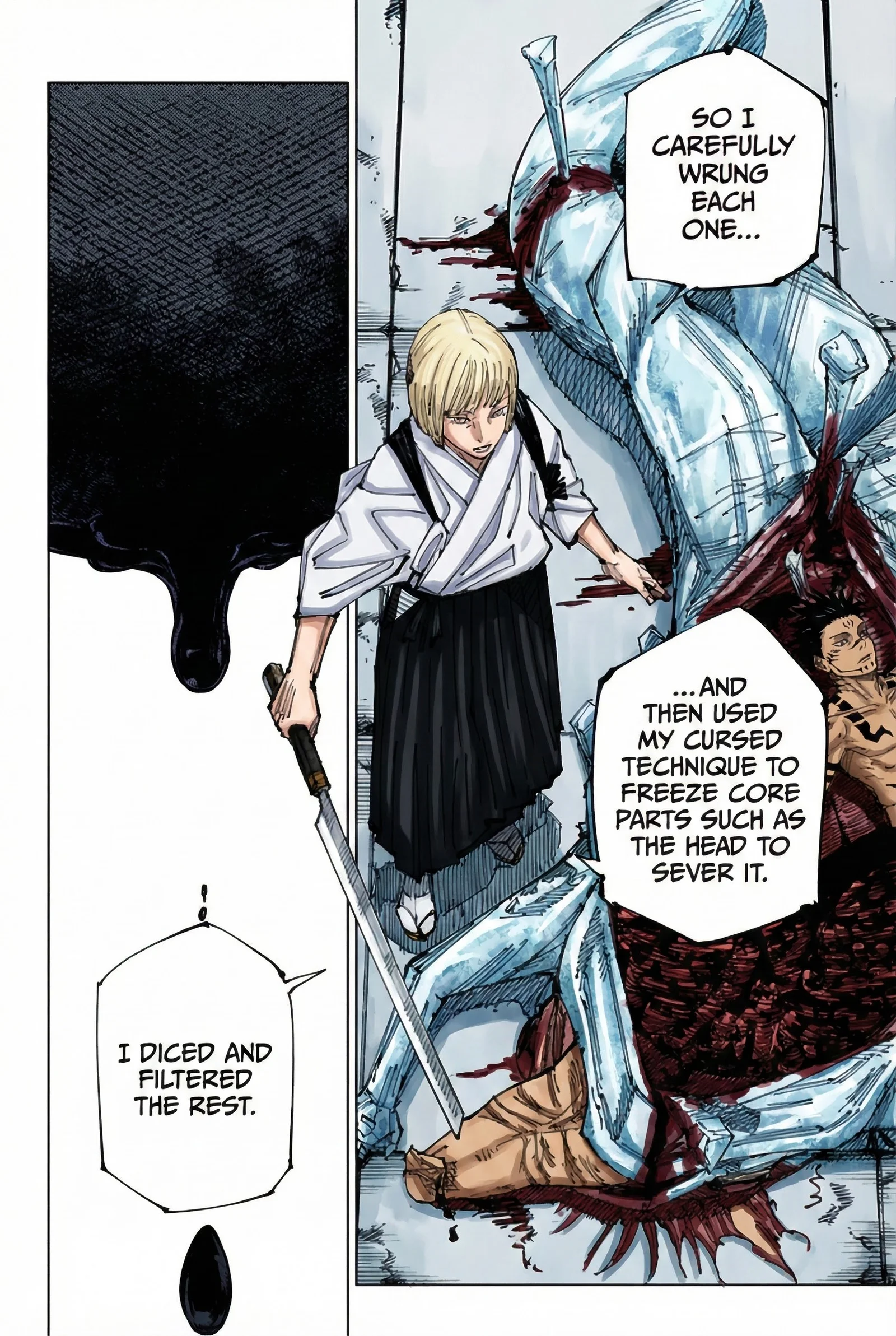 Jujutsu Kaisen Colored Manga JJK — Chapter 216 — Page 6