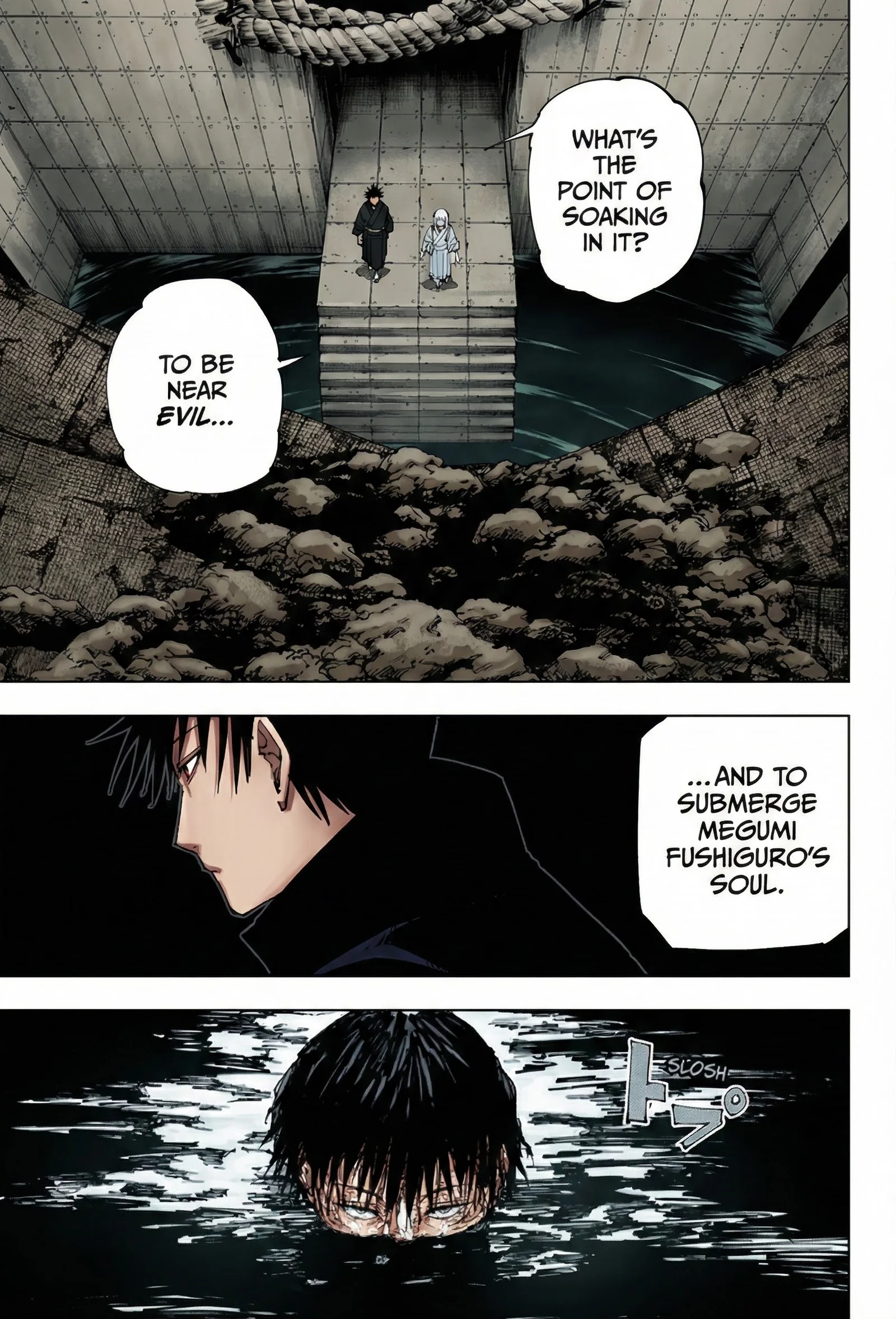 Jujutsu Kaisen Colored Manga JJK — Chapter 216 — Page 7