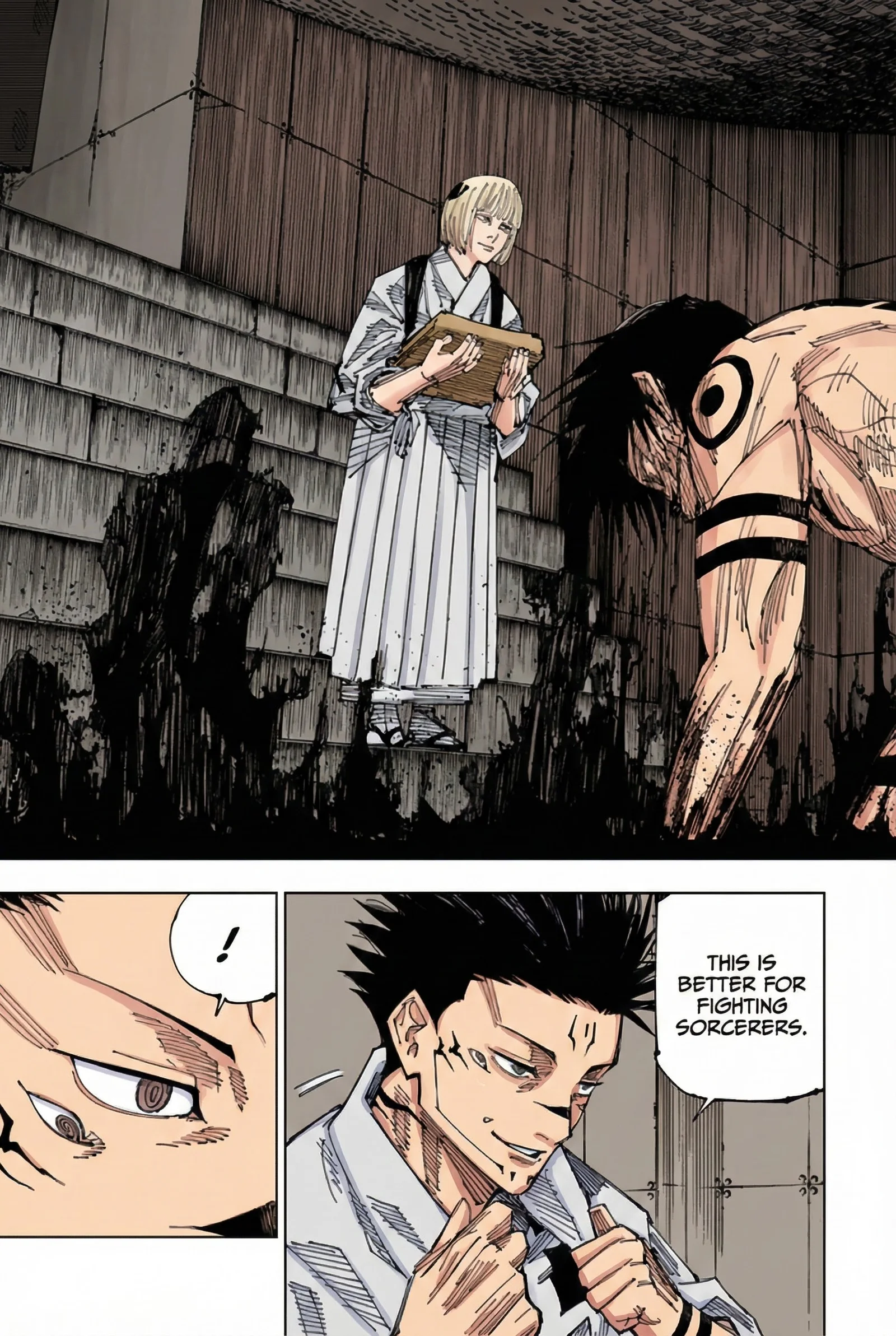 Jujutsu Kaisen Colored Manga JJK — Chapter 216 — Page 8