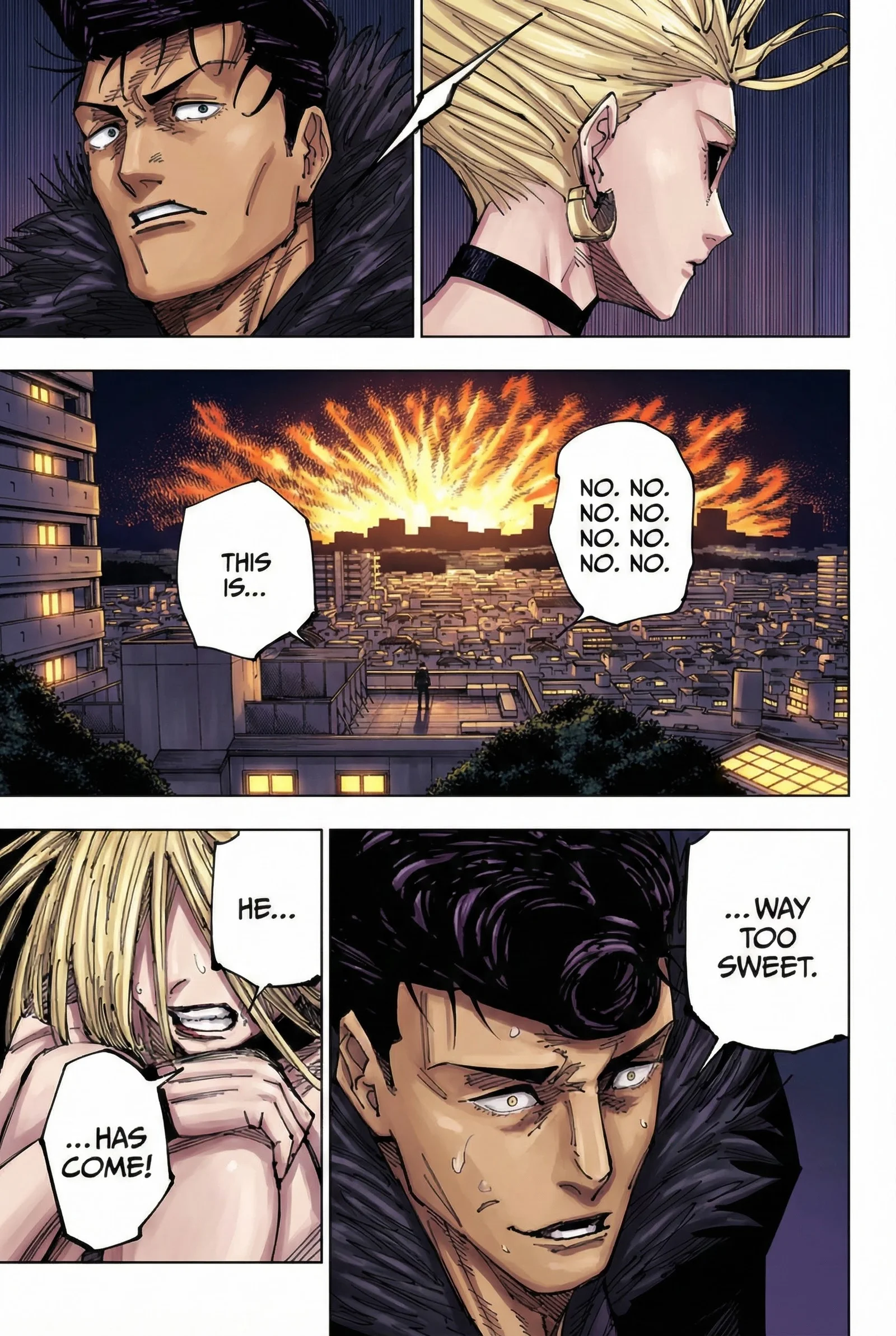 Jujutsu Kaisen Colored Manga JJK — Chapter 216 — Page 12