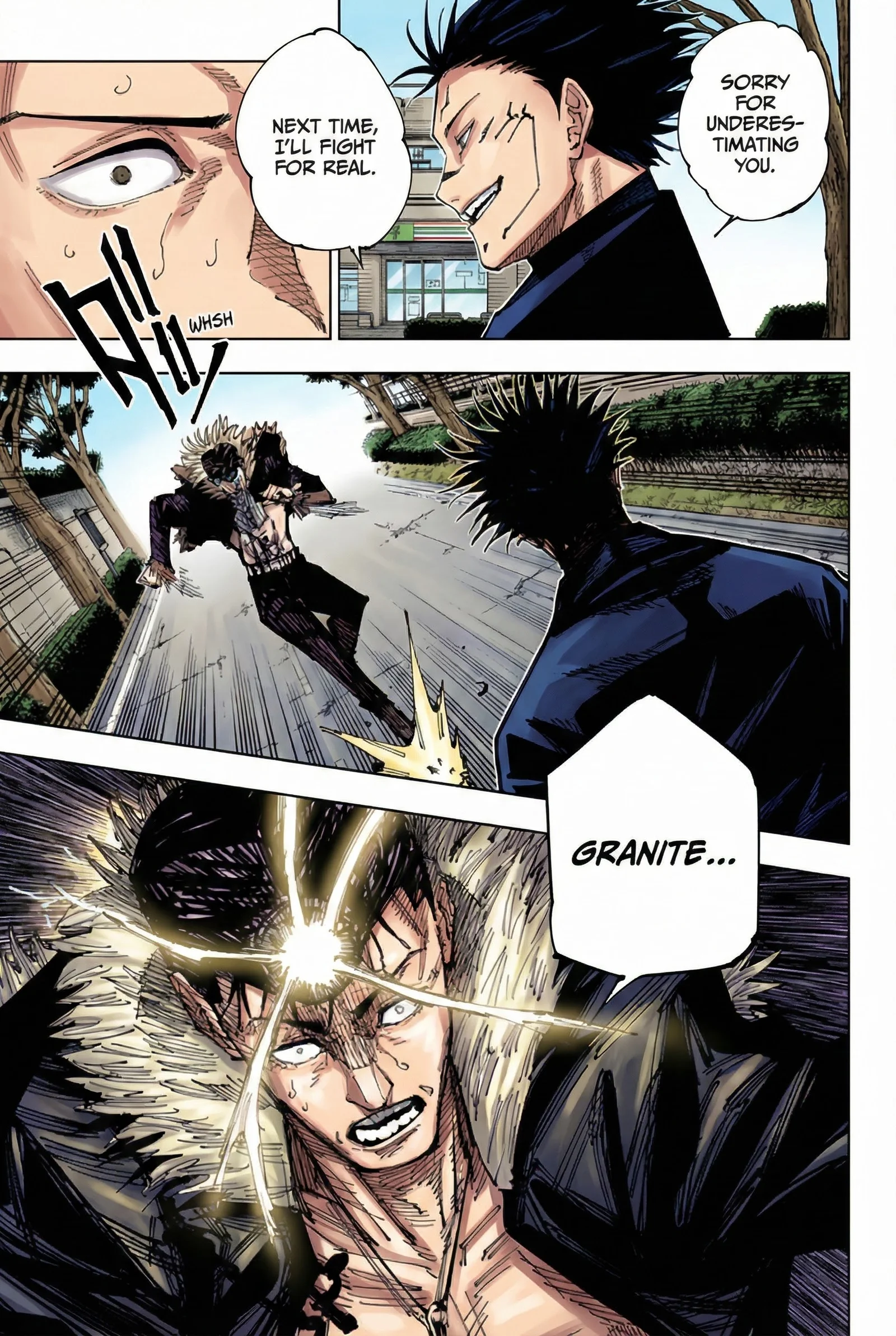 Jujutsu Kaisen Colored Manga JJK — Chapter 216 — Page 14