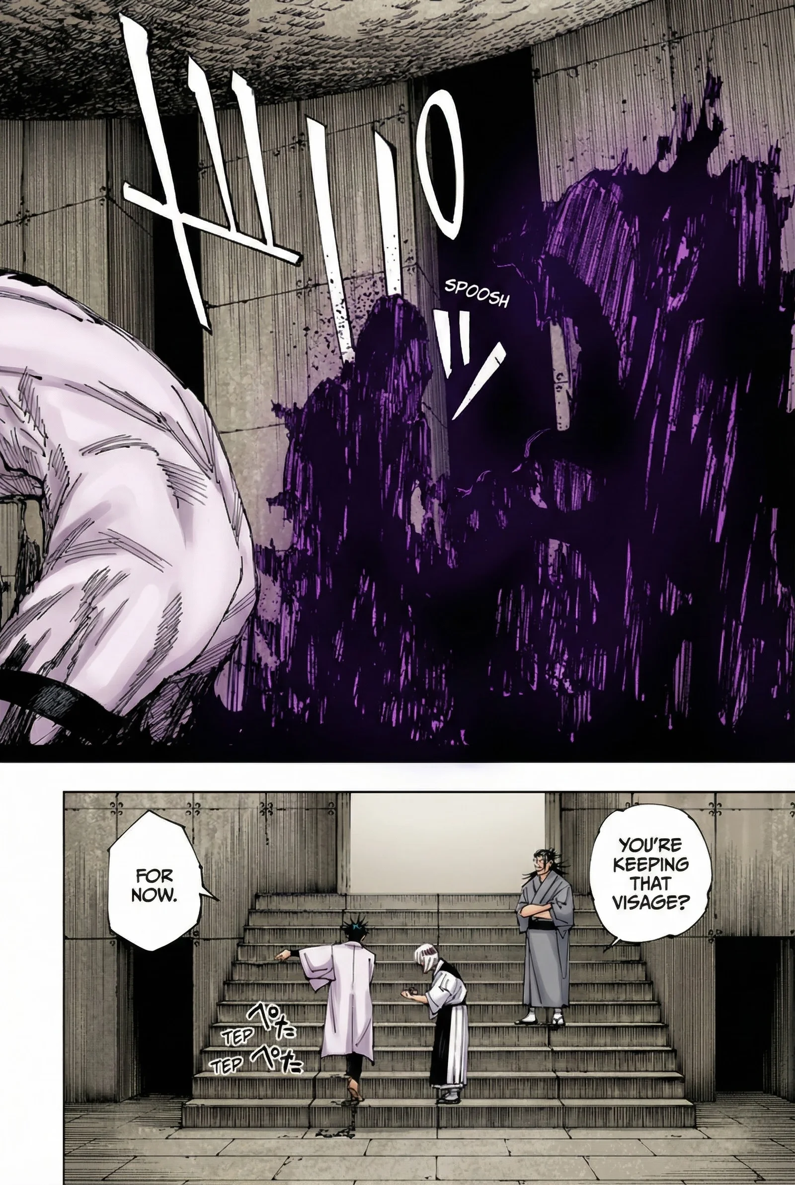 Jujutsu Kaisen Colored Manga JJK — Chapter 216 — Page 15