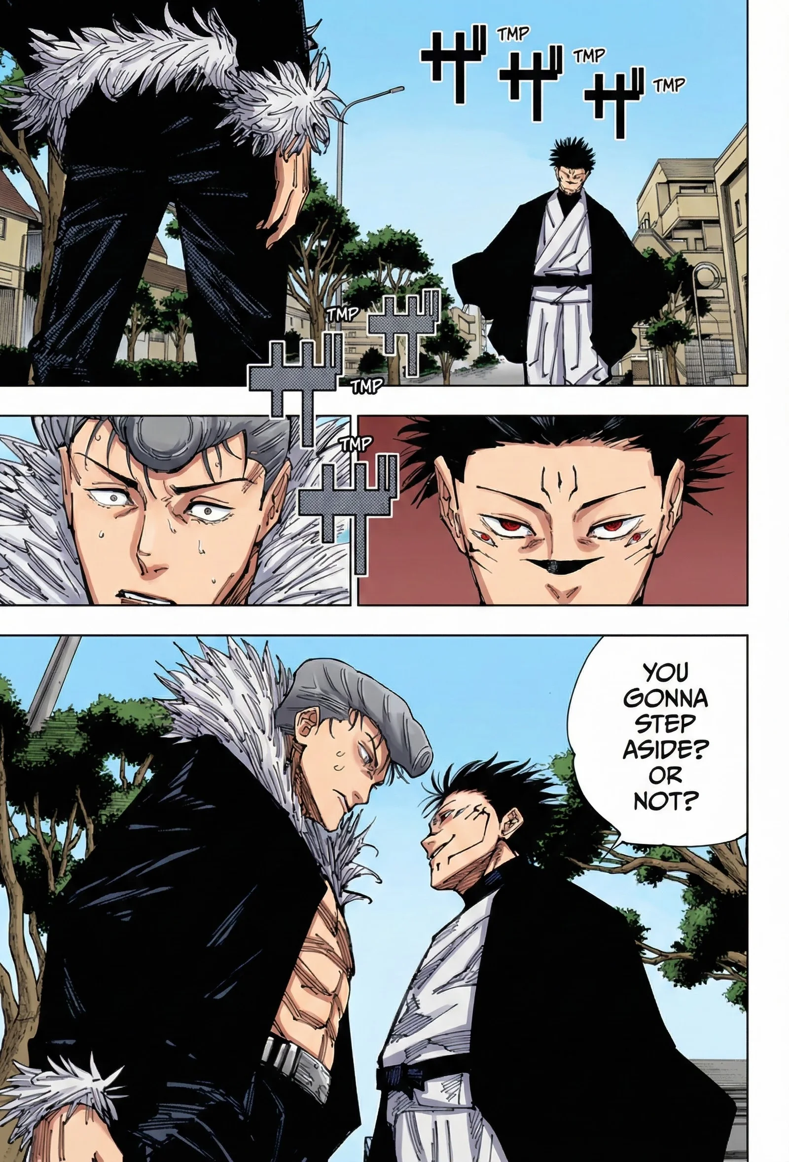 Jujutsu Kaisen Colored Manga JJK — Chapter 216 — Page 16
