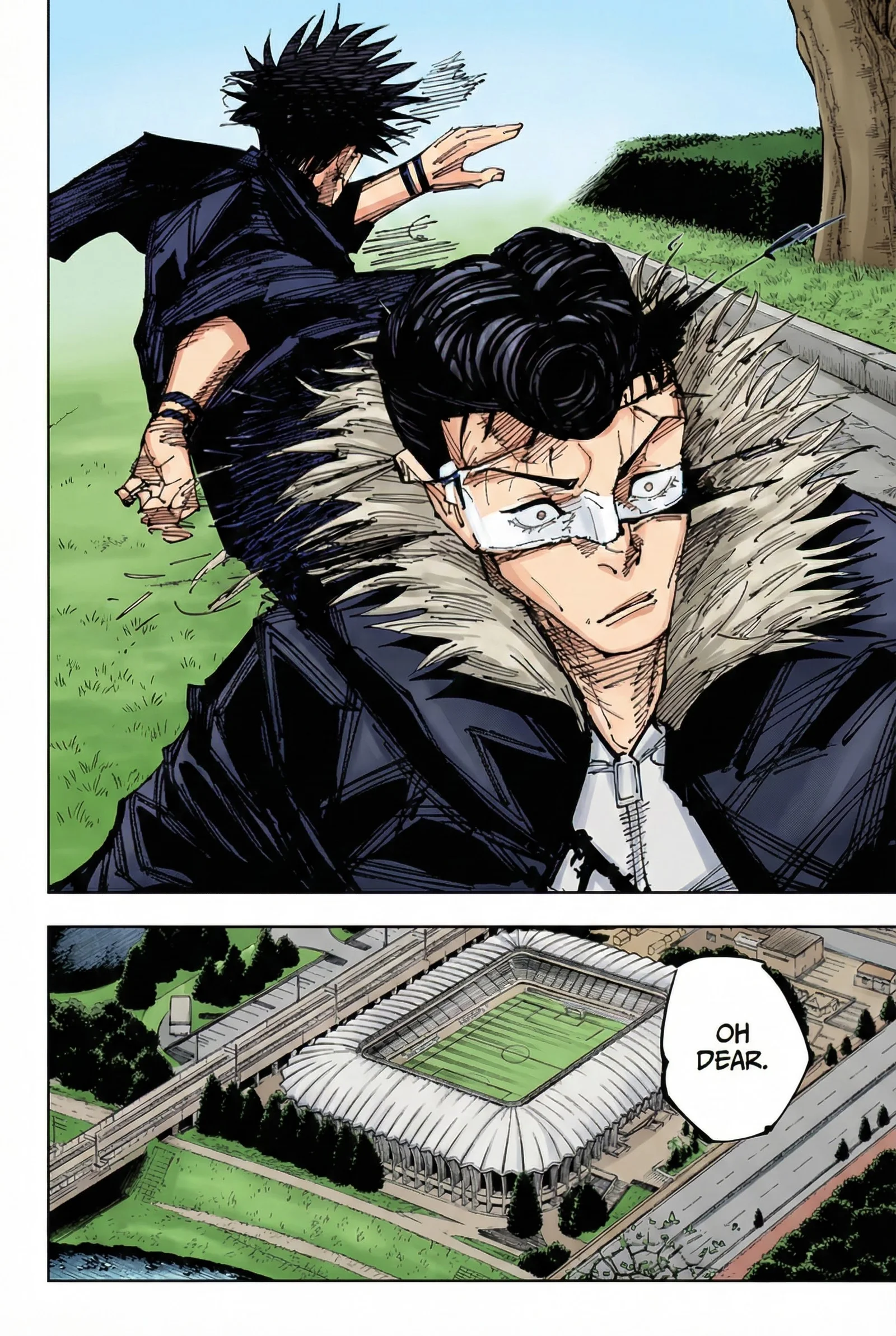 Jujutsu Kaisen Colored Manga JJK — Chapter 216 — Page 18