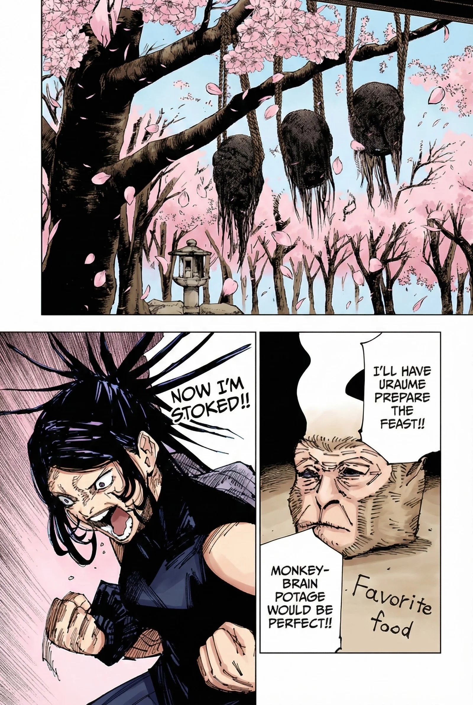 Jujutsu Kaisen Colored Manga JJK — Chapter 217 — Page 8