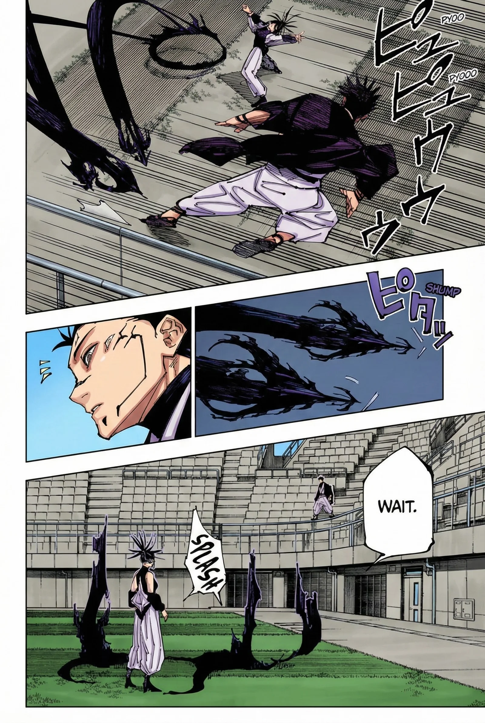 Jujutsu Kaisen Colored Manga JJK — Chapter 217 — Page 14