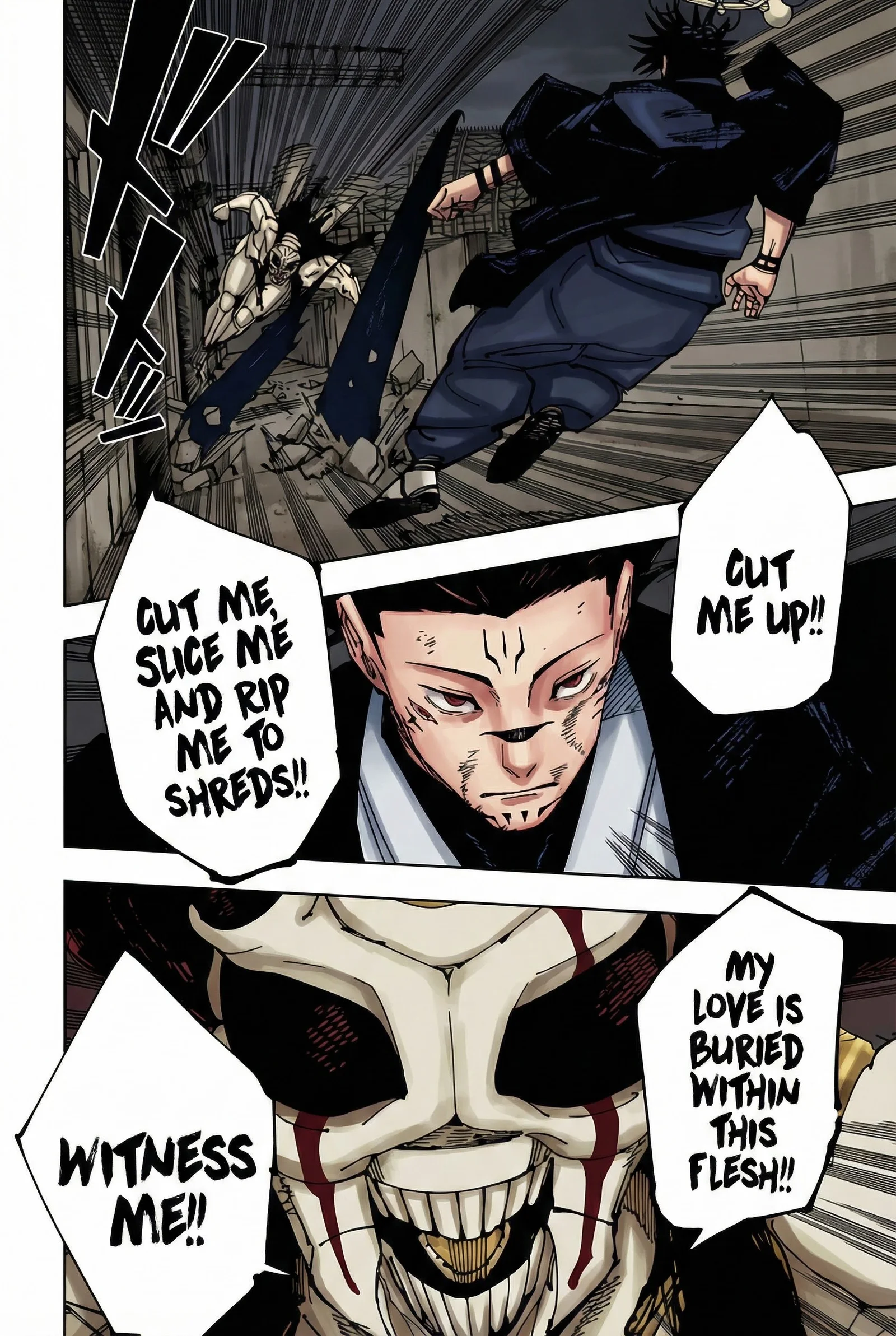 Jujutsu Kaisen Colored Manga JJK — Chapter 218 — Page 6