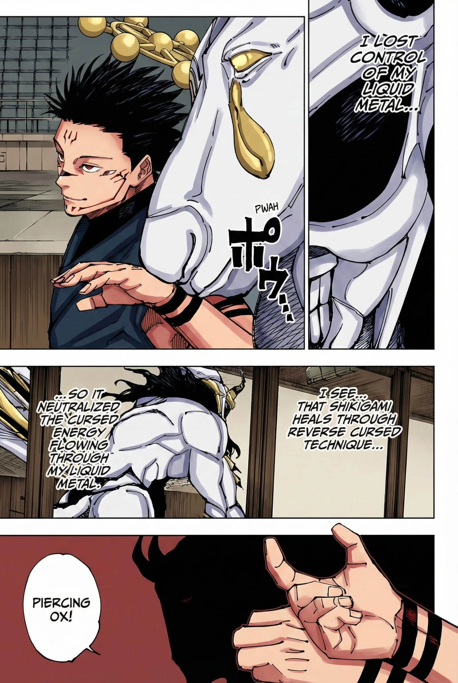 Jujutsu Kaisen Colored Manga JJK — Chapter 218 — Page 10
