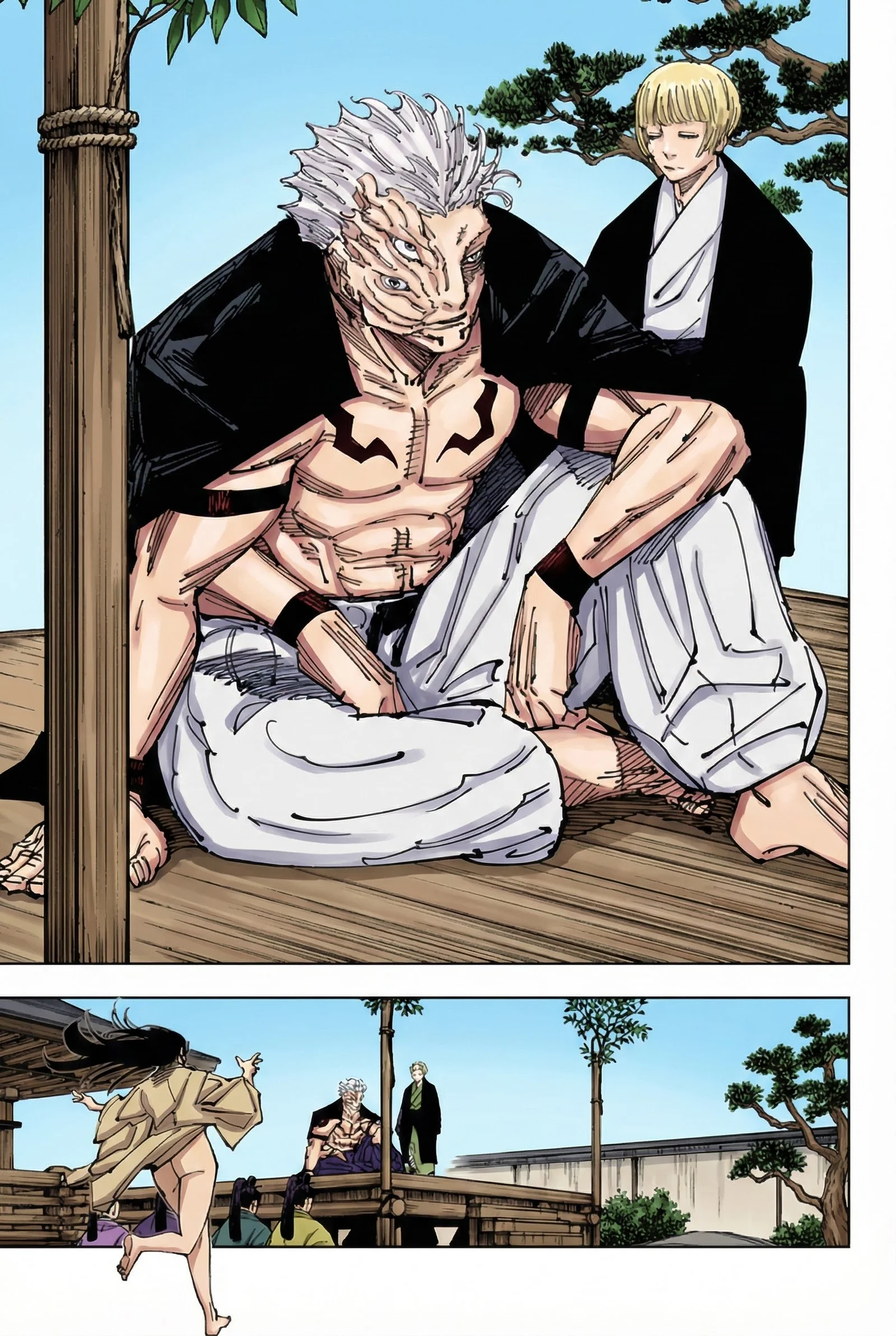 Jujutsu Kaisen Colored Manga JJK — Chapter 219 — Page 5