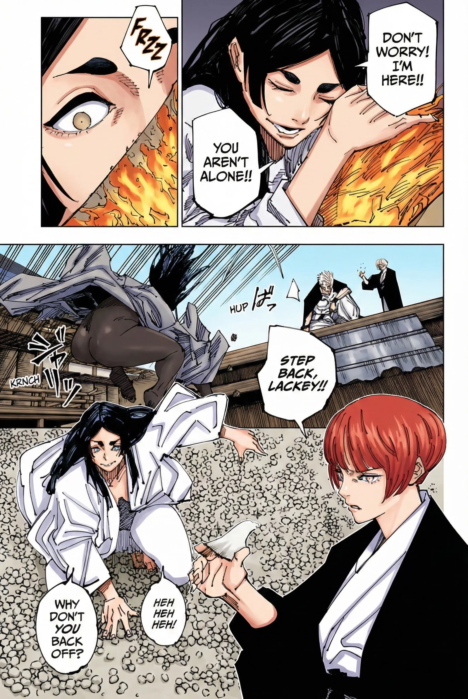 Jujutsu Kaisen Colored Manga JJK — Chapter 219 — Page 7