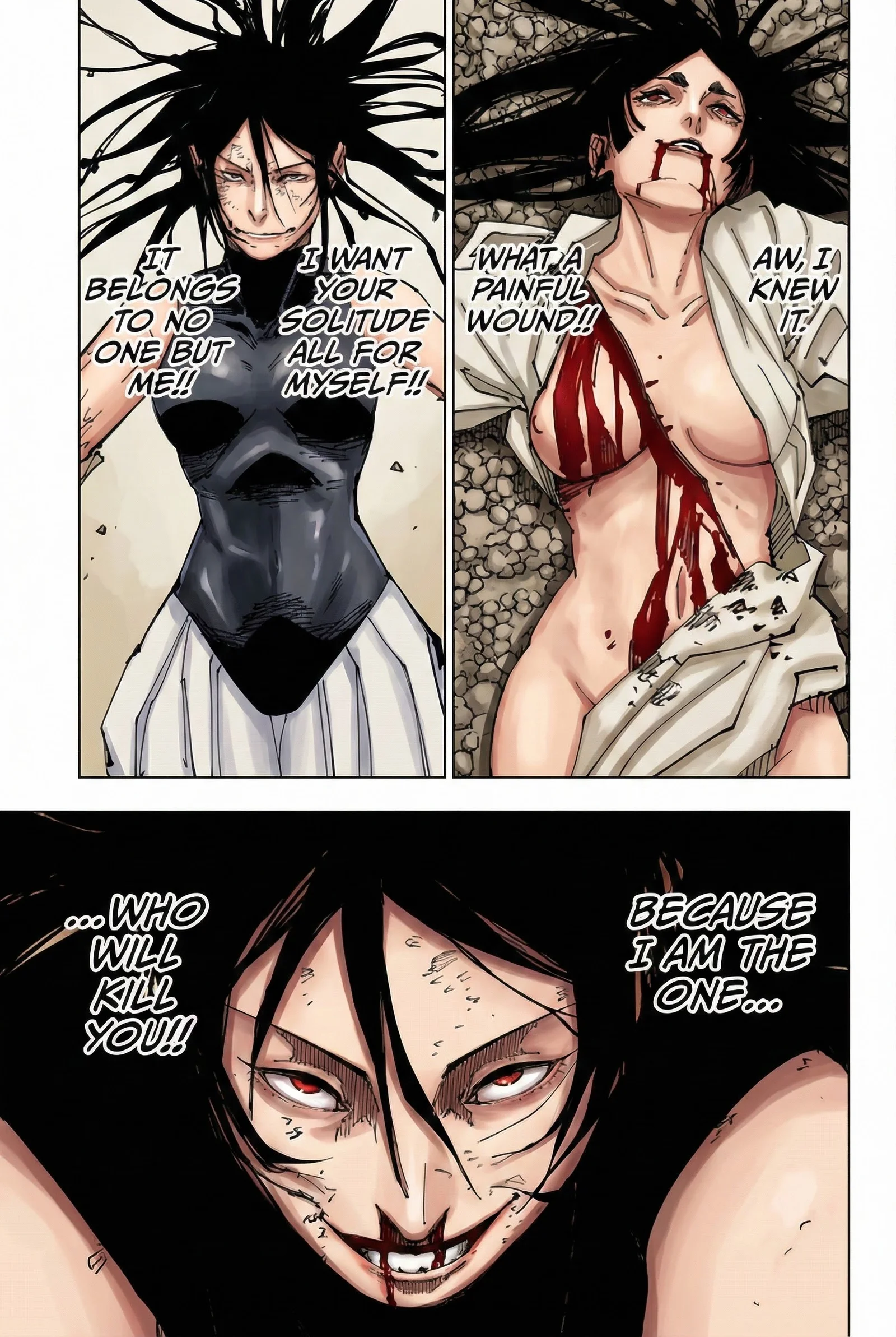 Jujutsu Kaisen Colored Manga JJK — Chapter 219 — Page 9