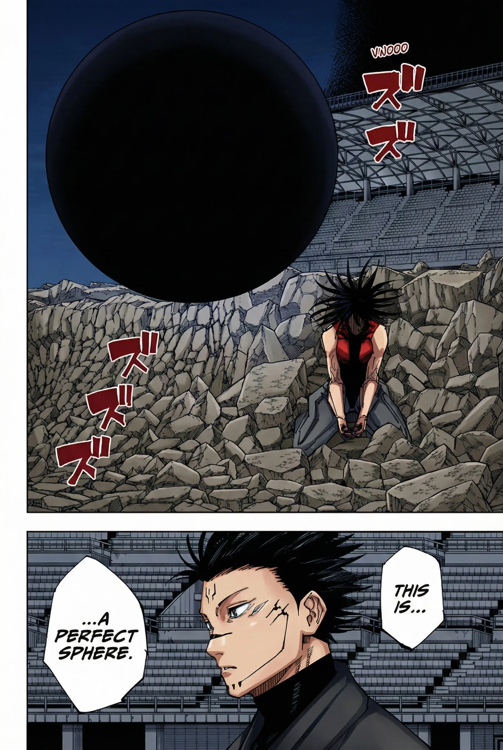 Jujutsu Kaisen Colored Manga JJK — Chapter 219 — Page 10