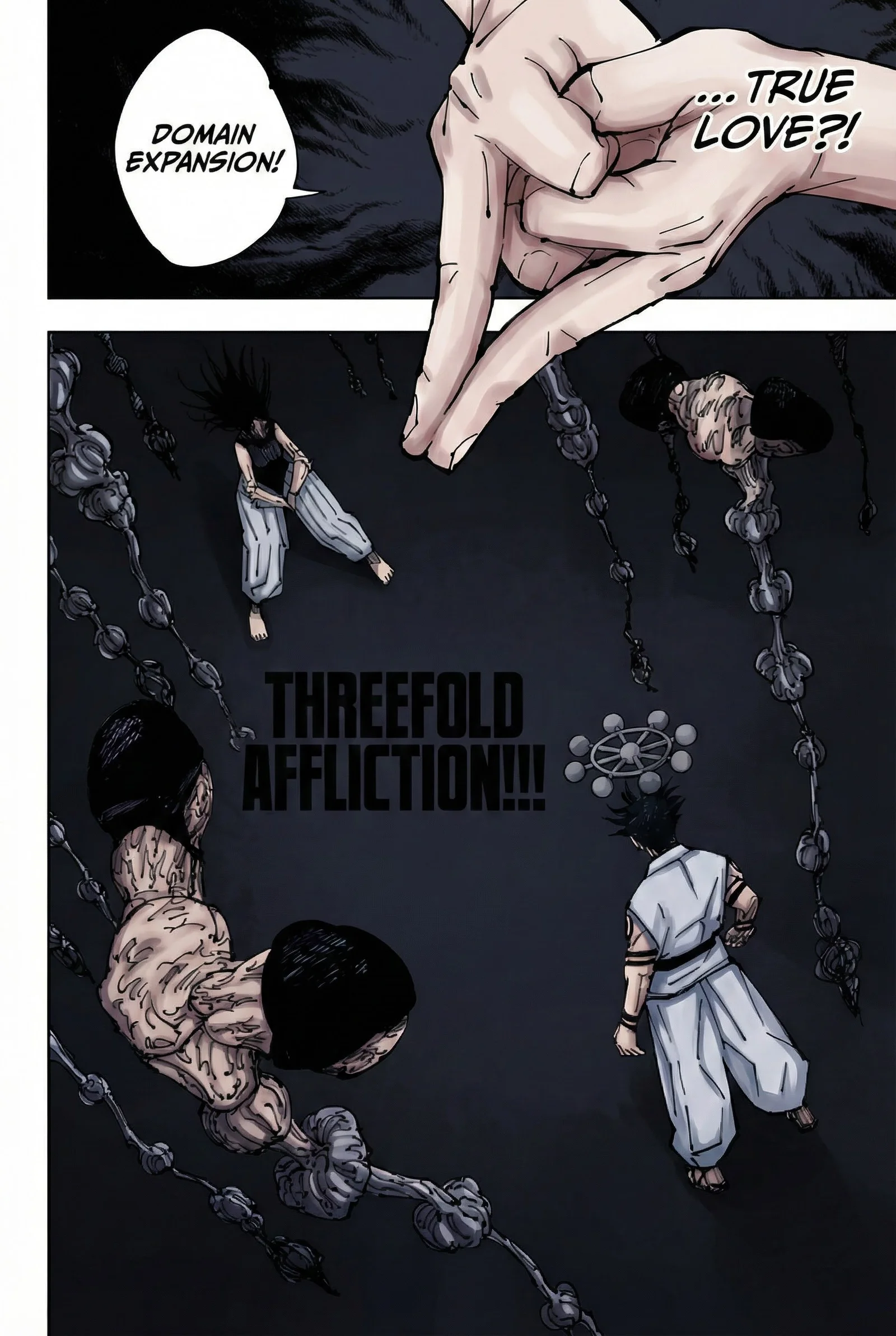 Jujutsu Kaisen Colored Manga JJK — Chapter 219 — Page 12