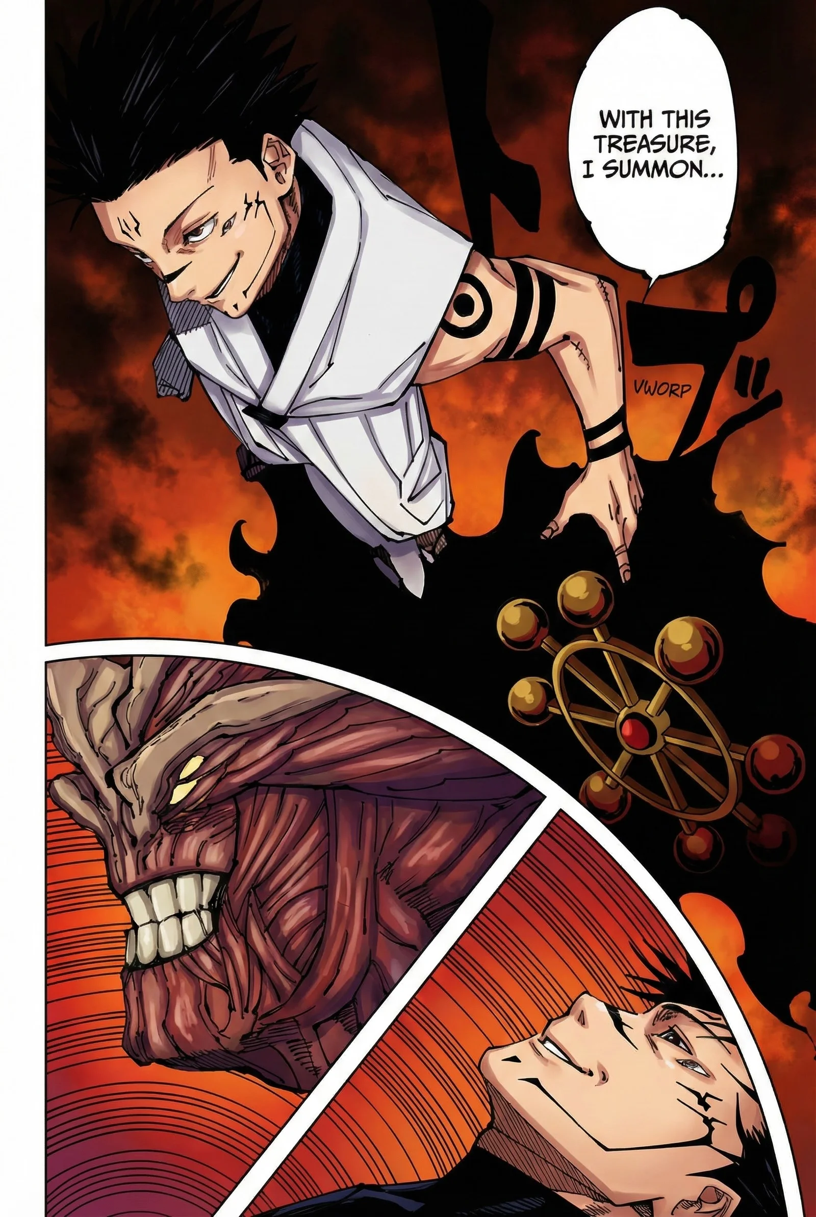 Jujutsu Kaisen Colored Manga JJK — Chapter 219 — Page 14