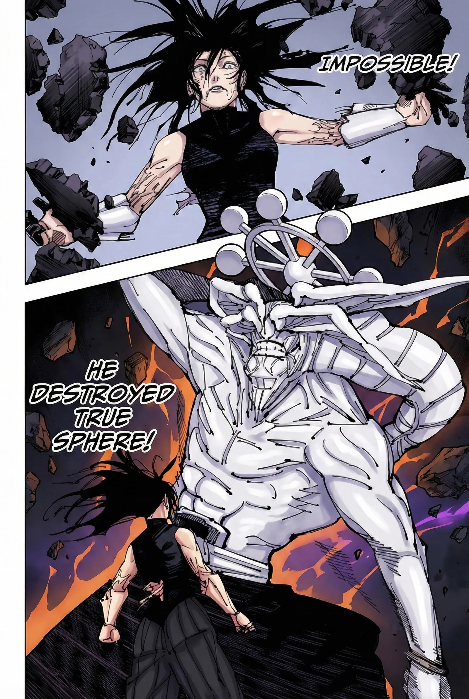 Jujutsu Kaisen Colored Manga JJK — Chapter 219 — Page 16