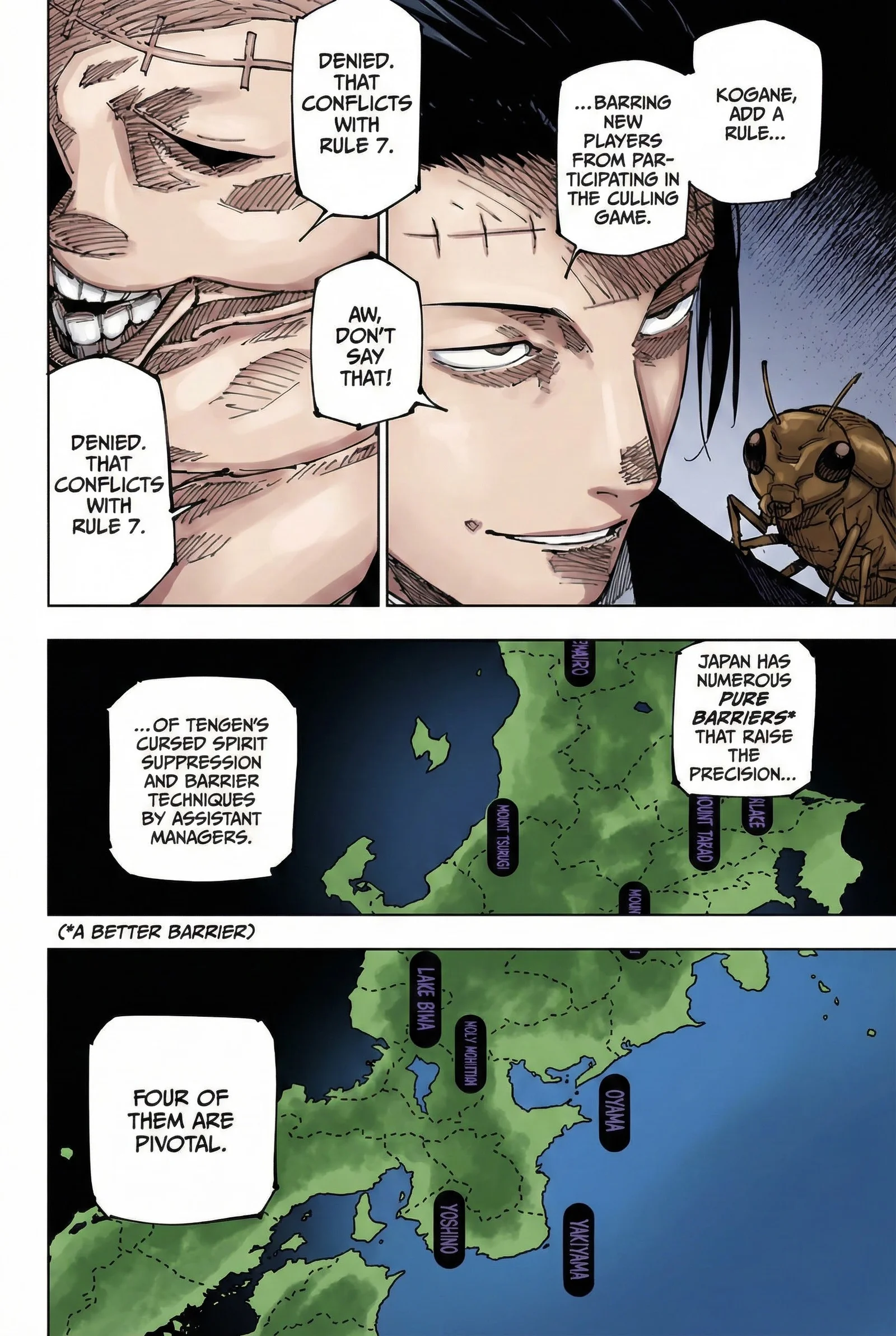 Jujutsu Kaisen Colored Manga JJK — Chapter 220 — Page 2