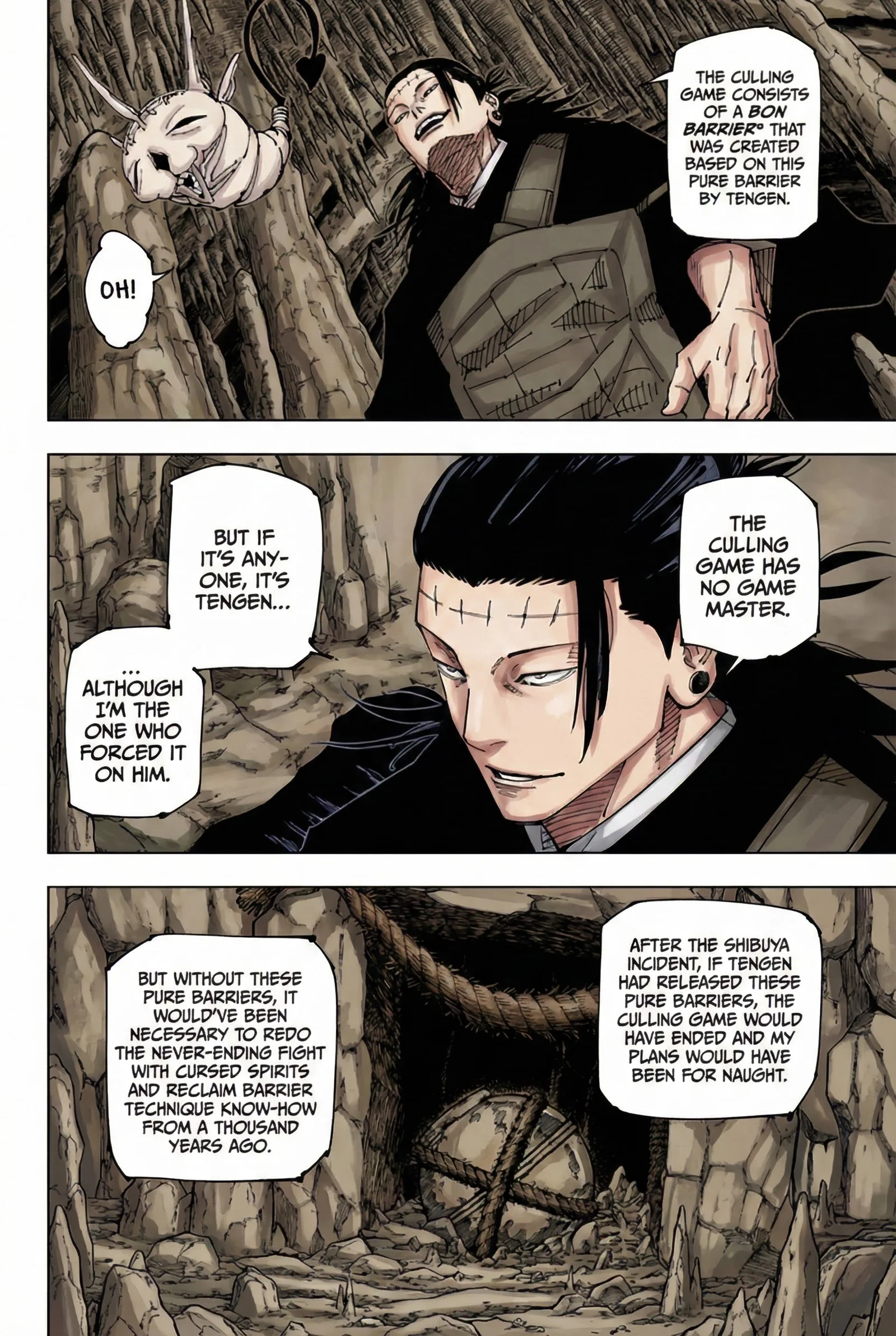 Jujutsu Kaisen Colored Manga JJK — Chapter 220 — Page 4