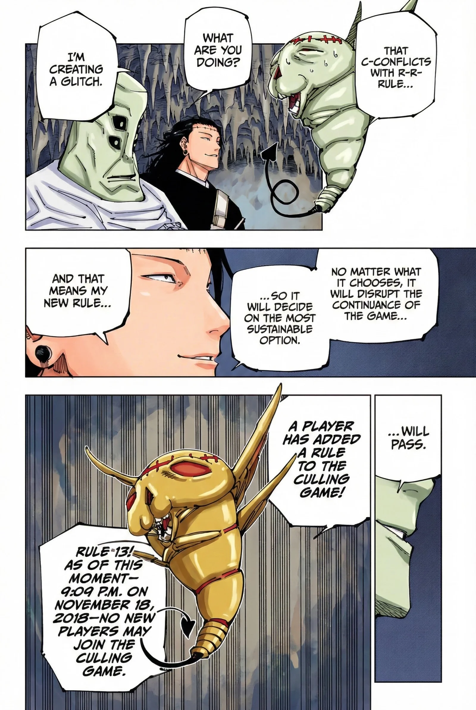 Jujutsu Kaisen Colored Manga JJK — Chapter 220 — Page 6