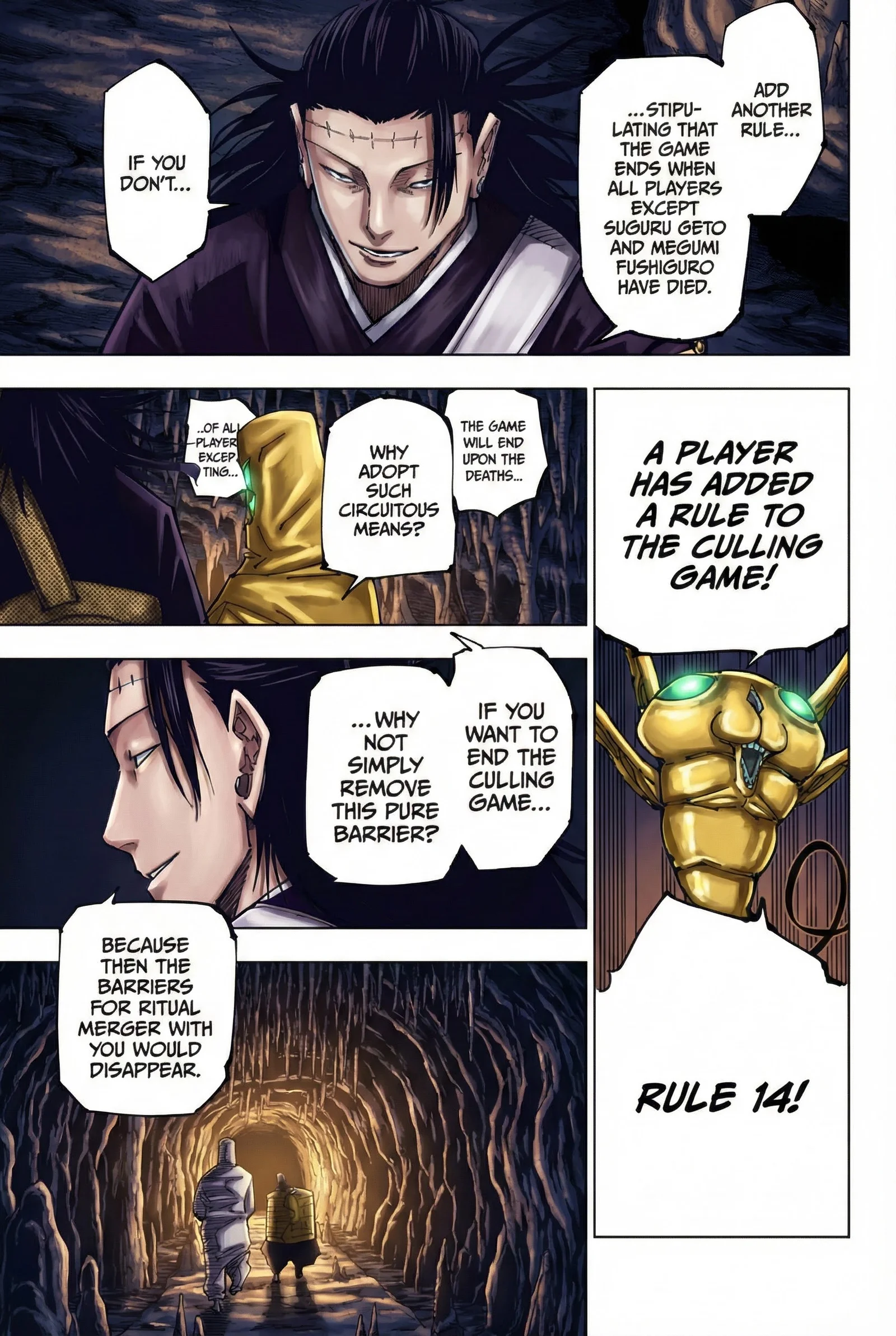 Jujutsu Kaisen Colored Manga JJK — Chapter 220 — Page 7