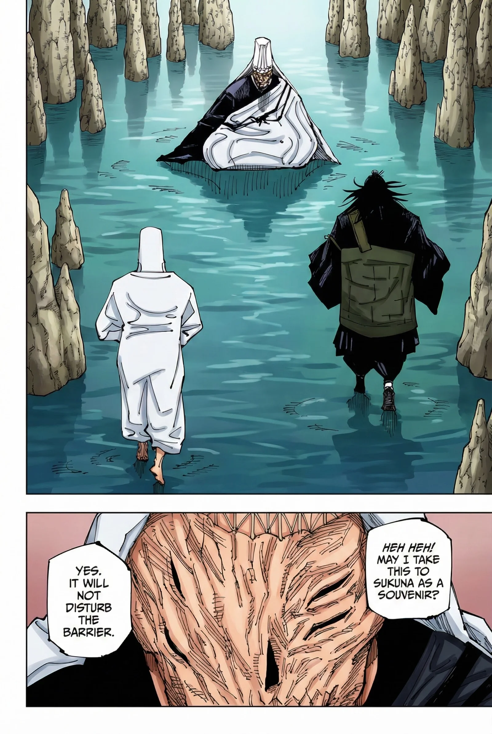 Jujutsu Kaisen Colored Manga JJK — Chapter 220 — Page 8