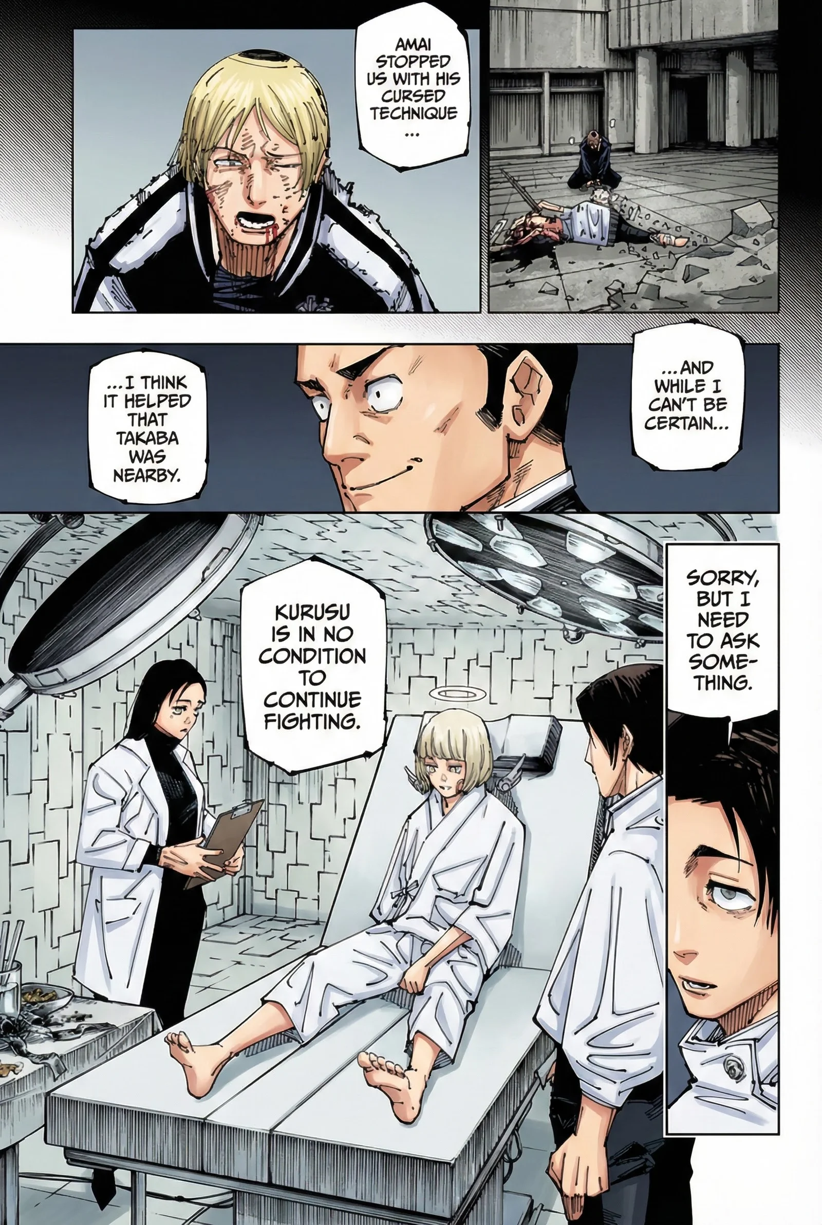 Jujutsu Kaisen Colored Manga JJK — Chapter 220 — Page 11