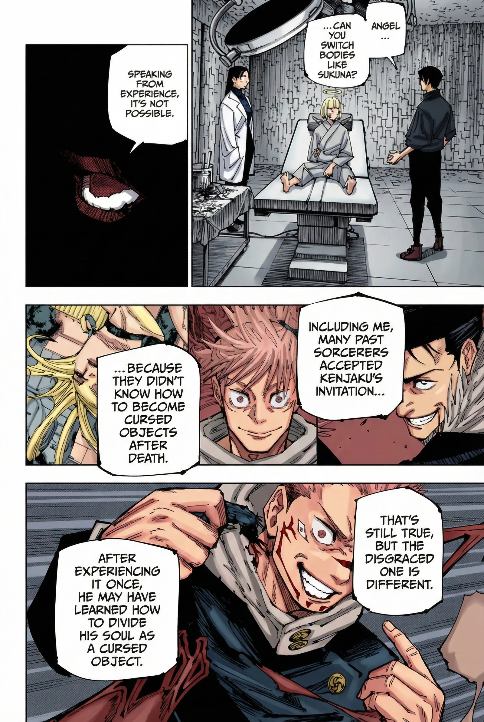 Jujutsu Kaisen Colored Manga JJK — Chapter 220 — Page 12