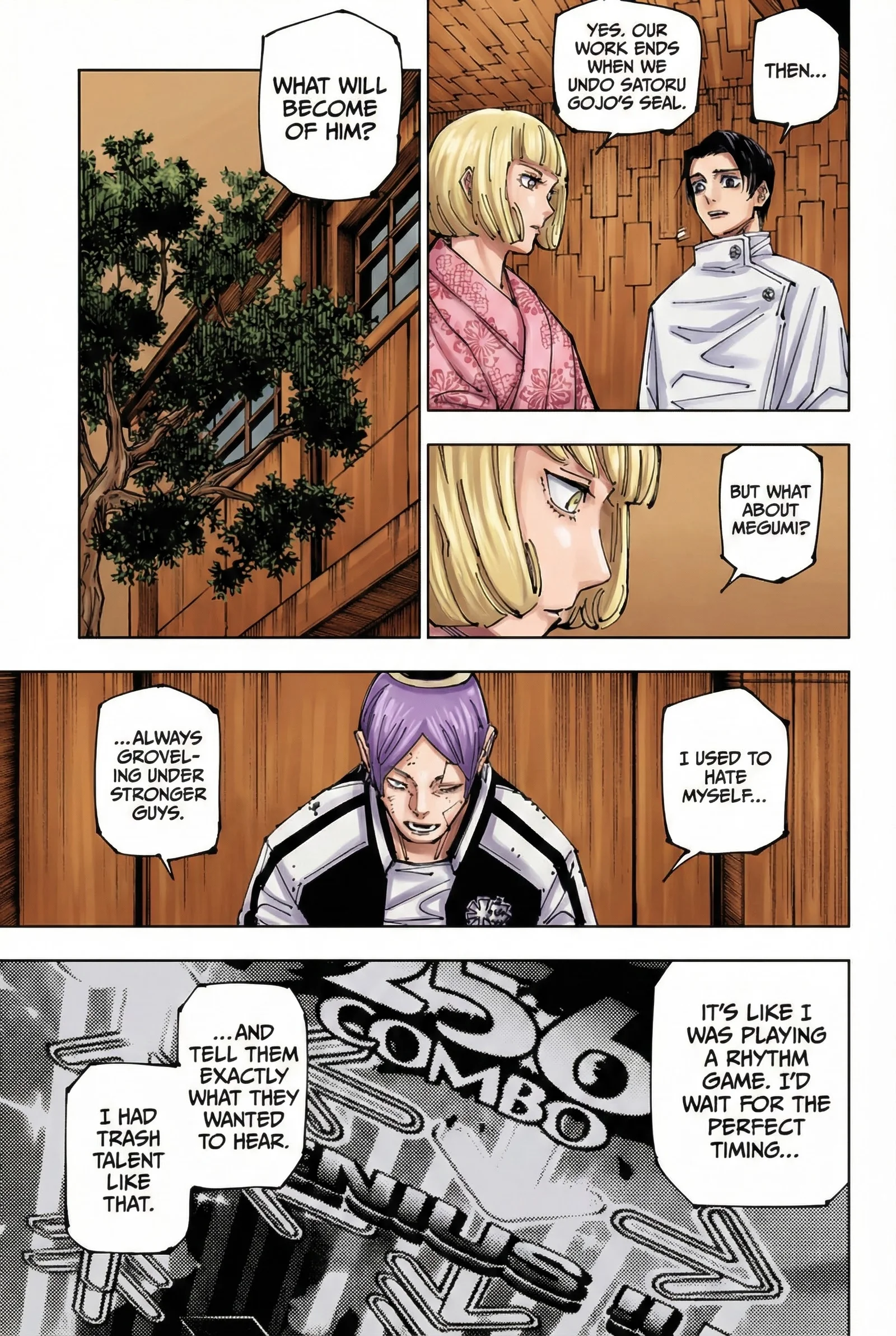 Jujutsu Kaisen Colored Manga JJK — Chapter 220 — Page 13