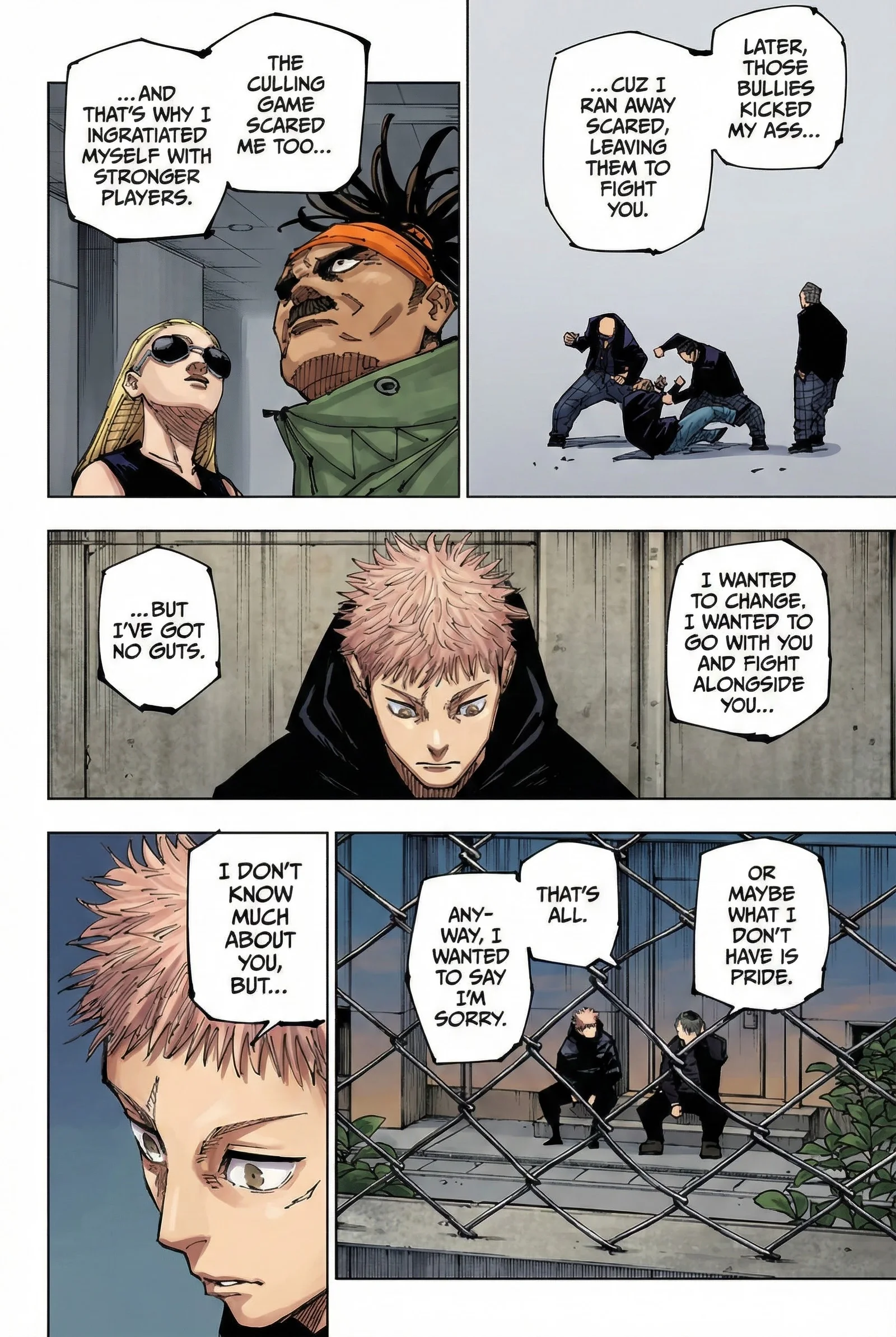 Jujutsu Kaisen Colored Manga JJK — Chapter 220 — Page 14