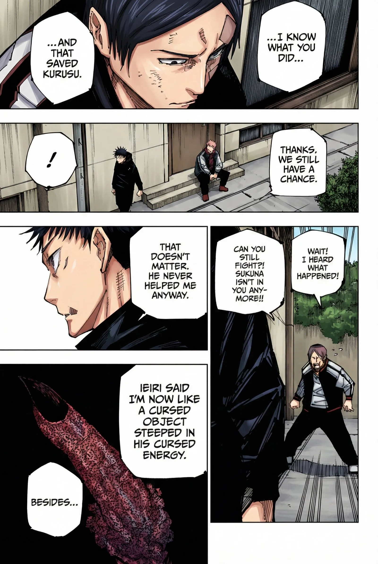 Jujutsu Kaisen Colored Manga JJK — Chapter 220 — Page 15