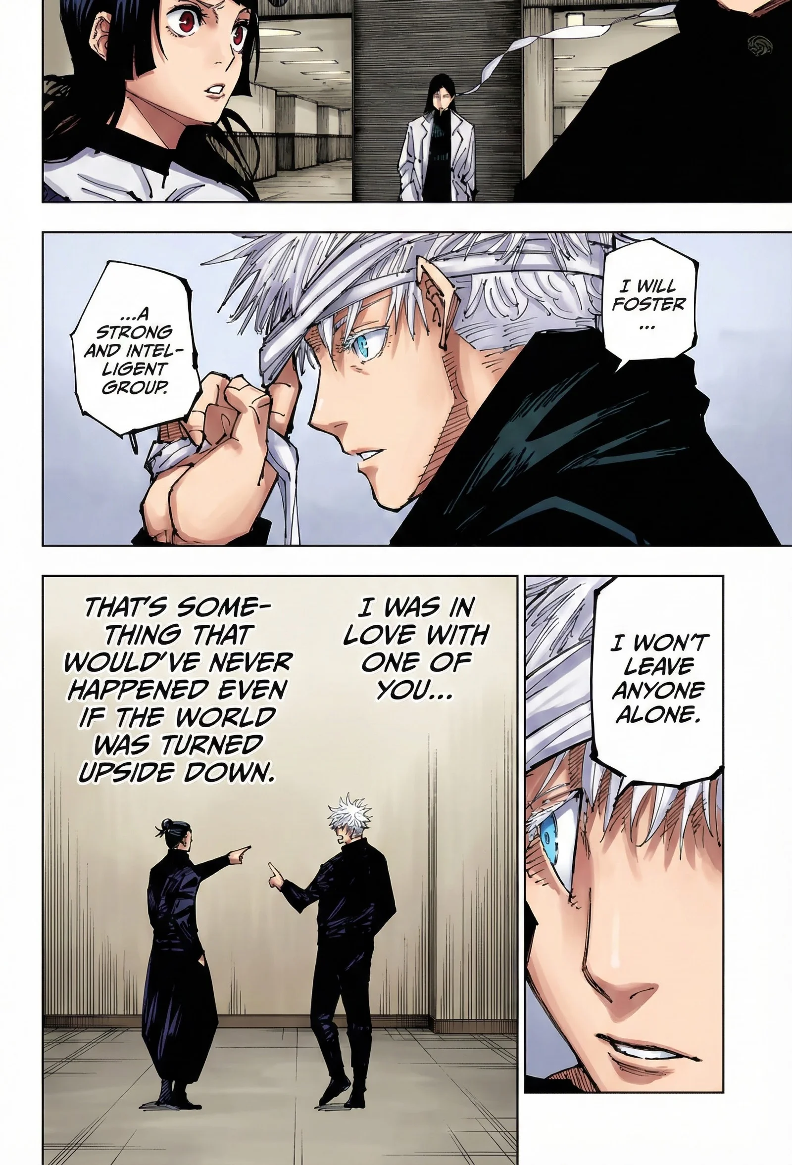 Jujutsu Kaisen Colored Manga JJK — Chapter 220 — Page 18