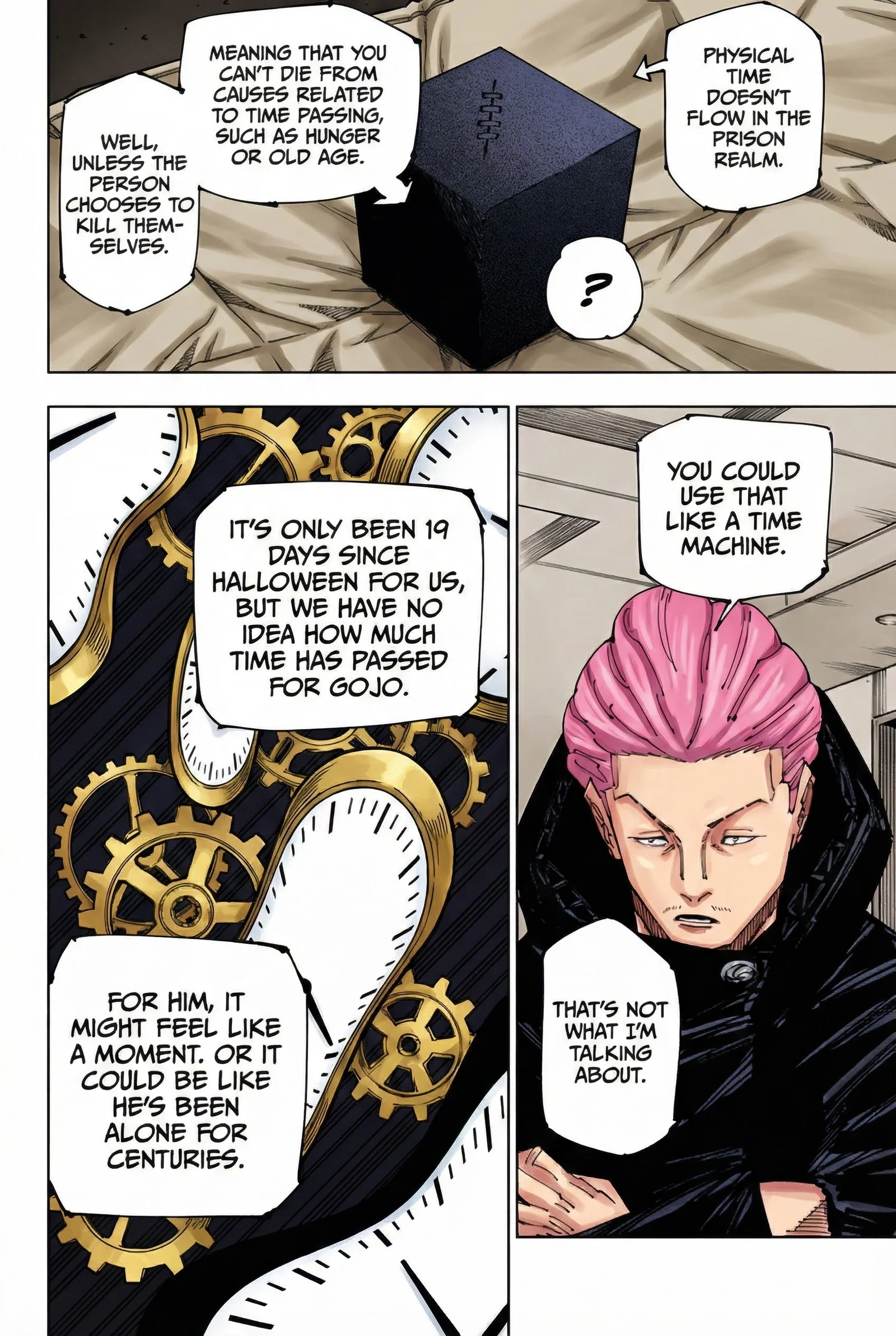 Jujutsu Kaisen Colored Manga JJK — Chapter 221 — Page 2