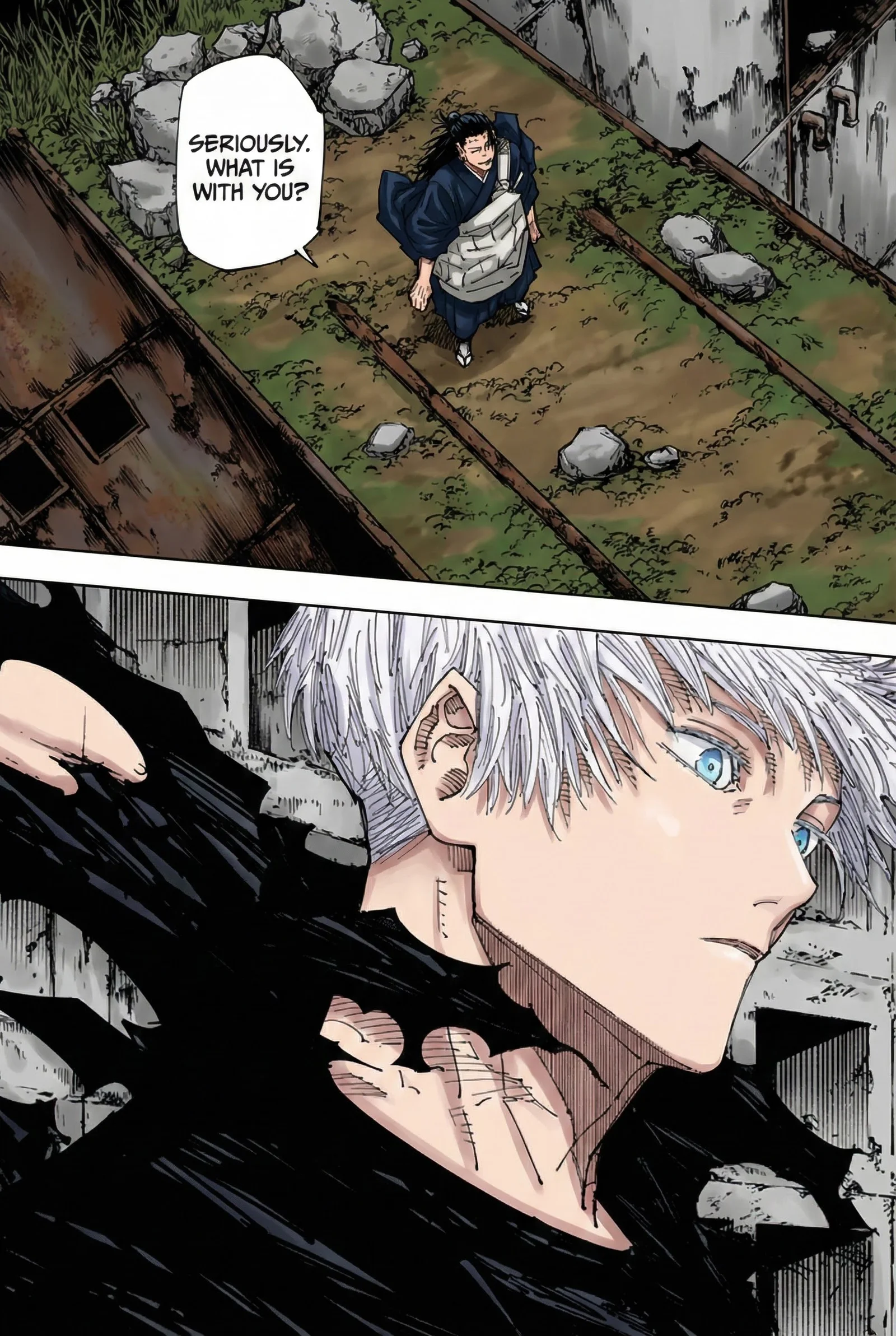 Jujutsu Kaisen Colored Manga JJK — Chapter 221 — Page 9