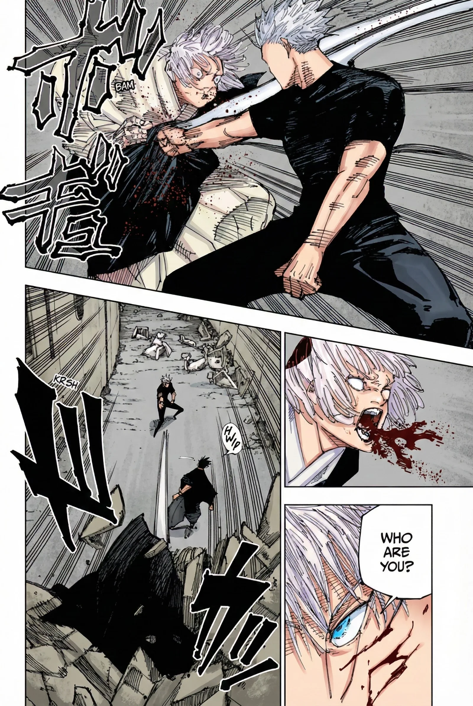 Jujutsu Kaisen Colored Manga JJK — Chapter 221 — Page 16