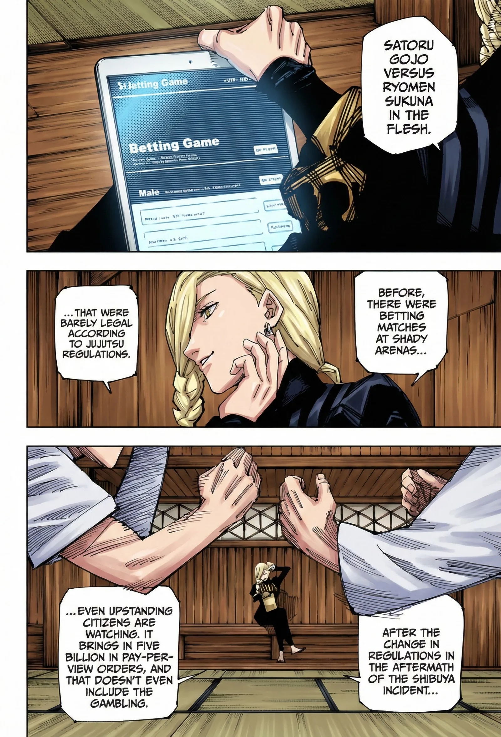 Jujutsu Kaisen Colored Manga JJK β Chapter 222 β Page 8