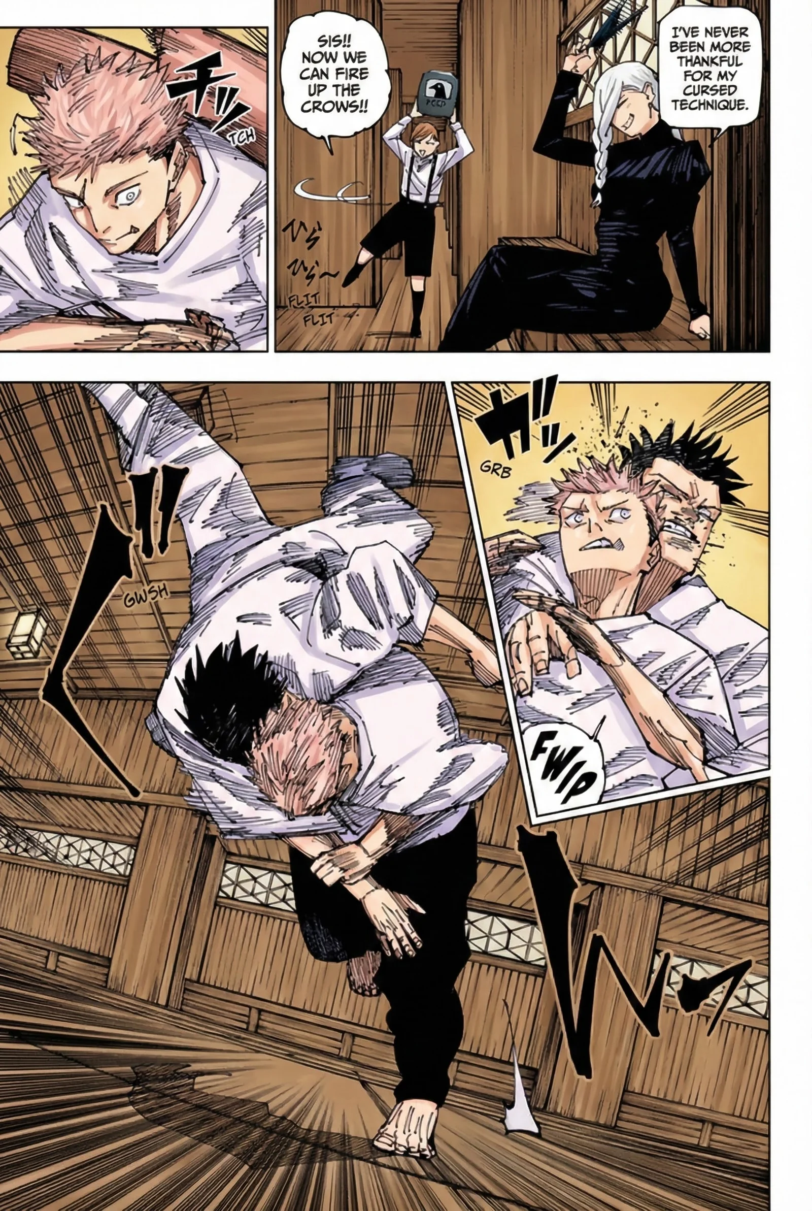 Jujutsu Kaisen Colored Manga JJK β Chapter 222 β Page 9