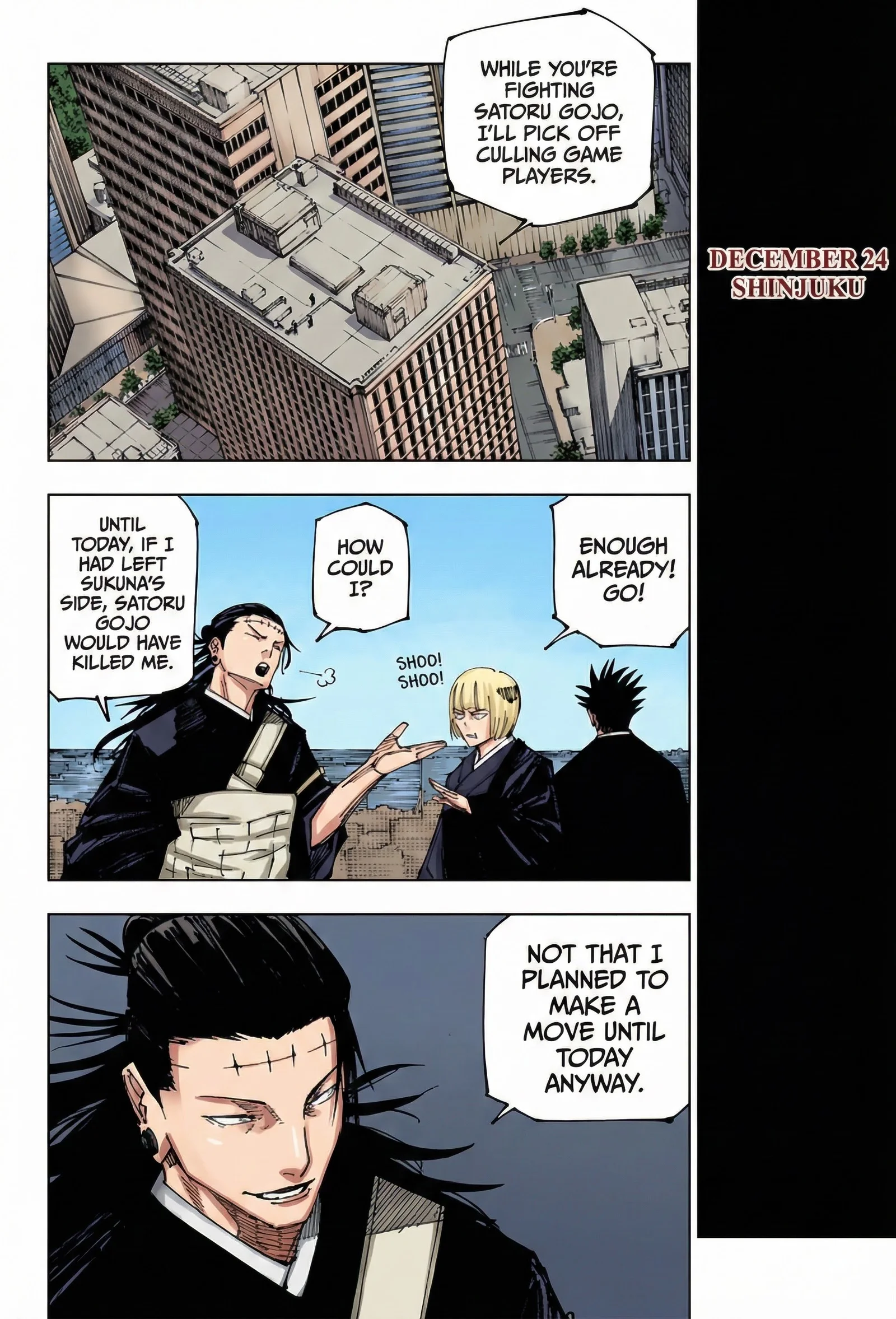 Jujutsu Kaisen Colored Manga JJK β Chapter 222 β Page 12