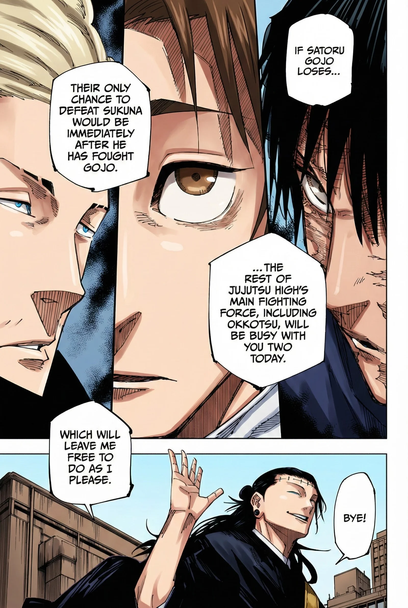 Jujutsu Kaisen Colored Manga JJK β Chapter 222 β Page 13