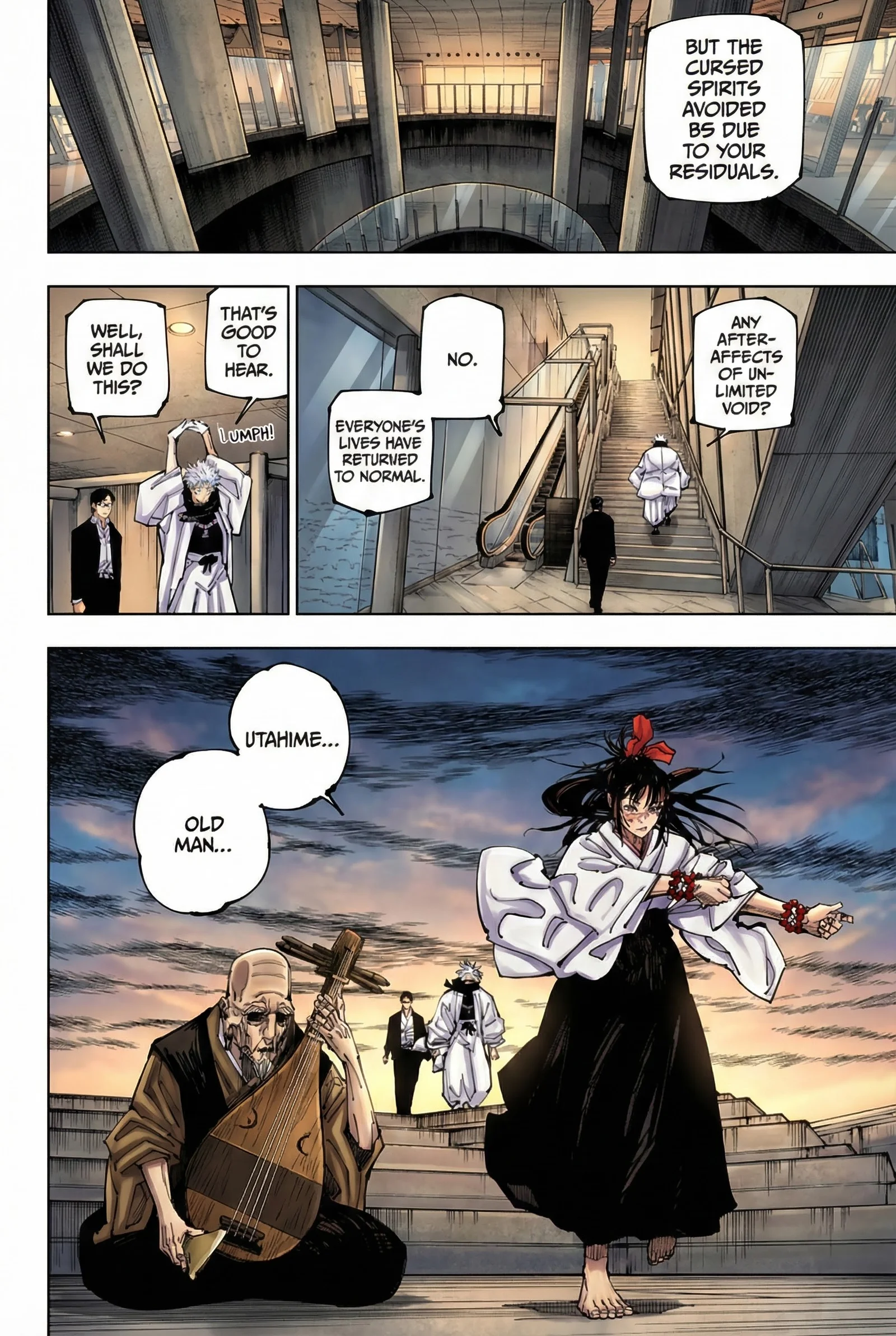 Jujutsu Kaisen Colored Manga JJK — Chapter 223 — Page 1