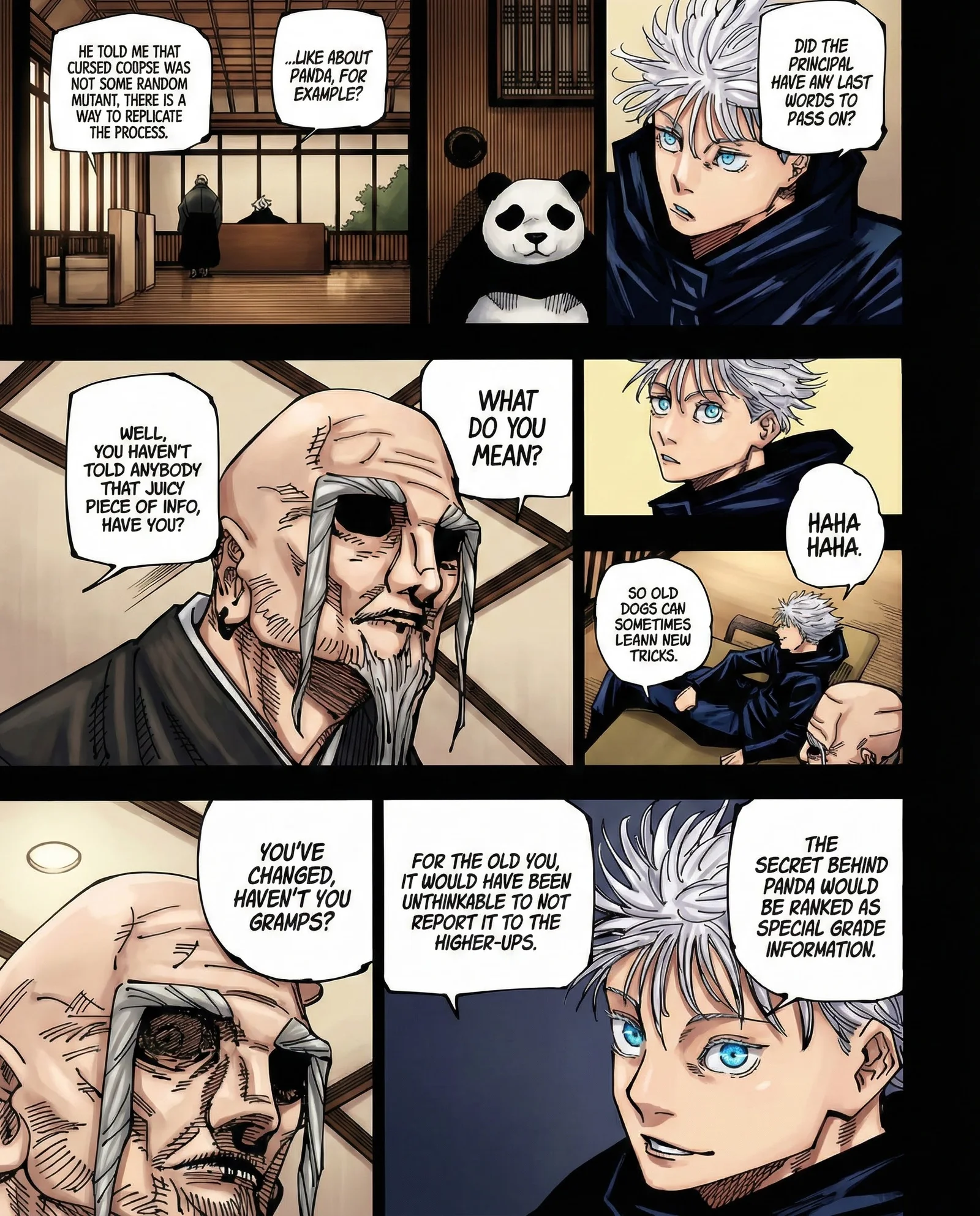 Jujutsu Kaisen Colored Manga JJK — Chapter 223 — Page 4