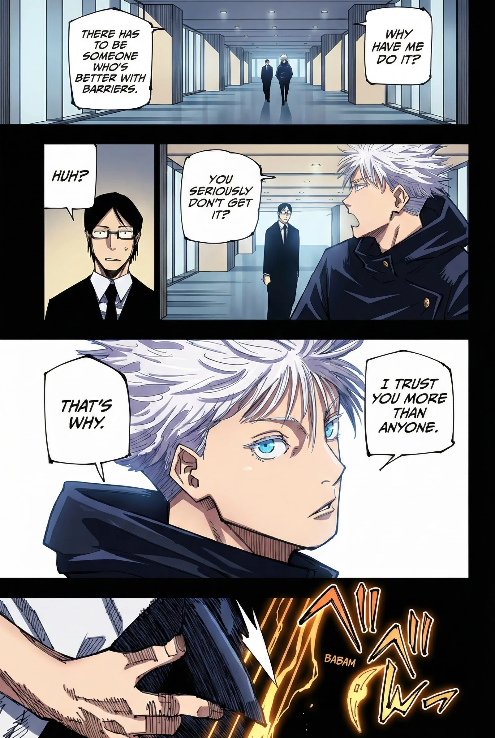 Jujutsu Kaisen Colored Manga JJK — Chapter 223 — Page 6