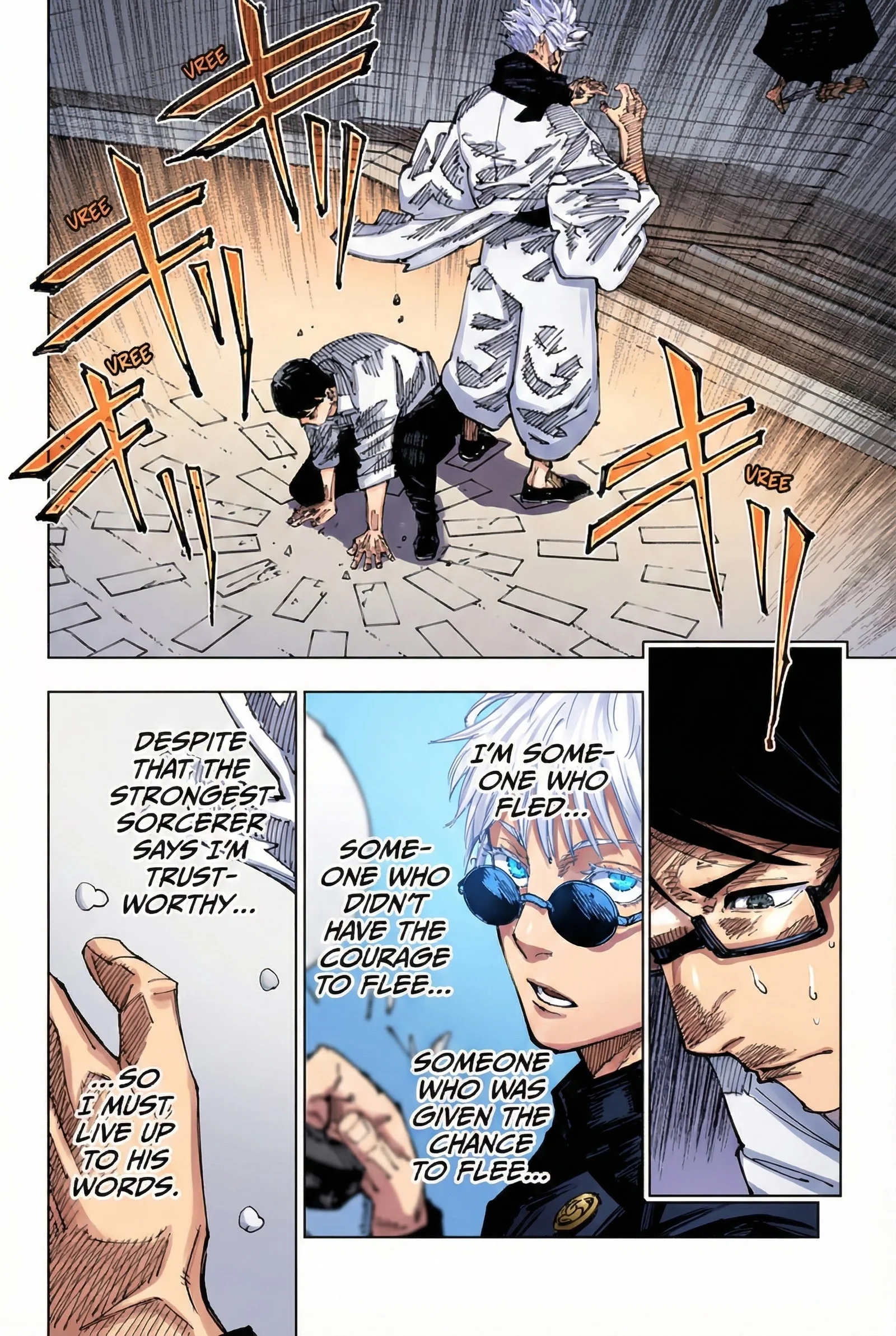 Jujutsu Kaisen Colored Manga JJK — Chapter 223 — Page 7