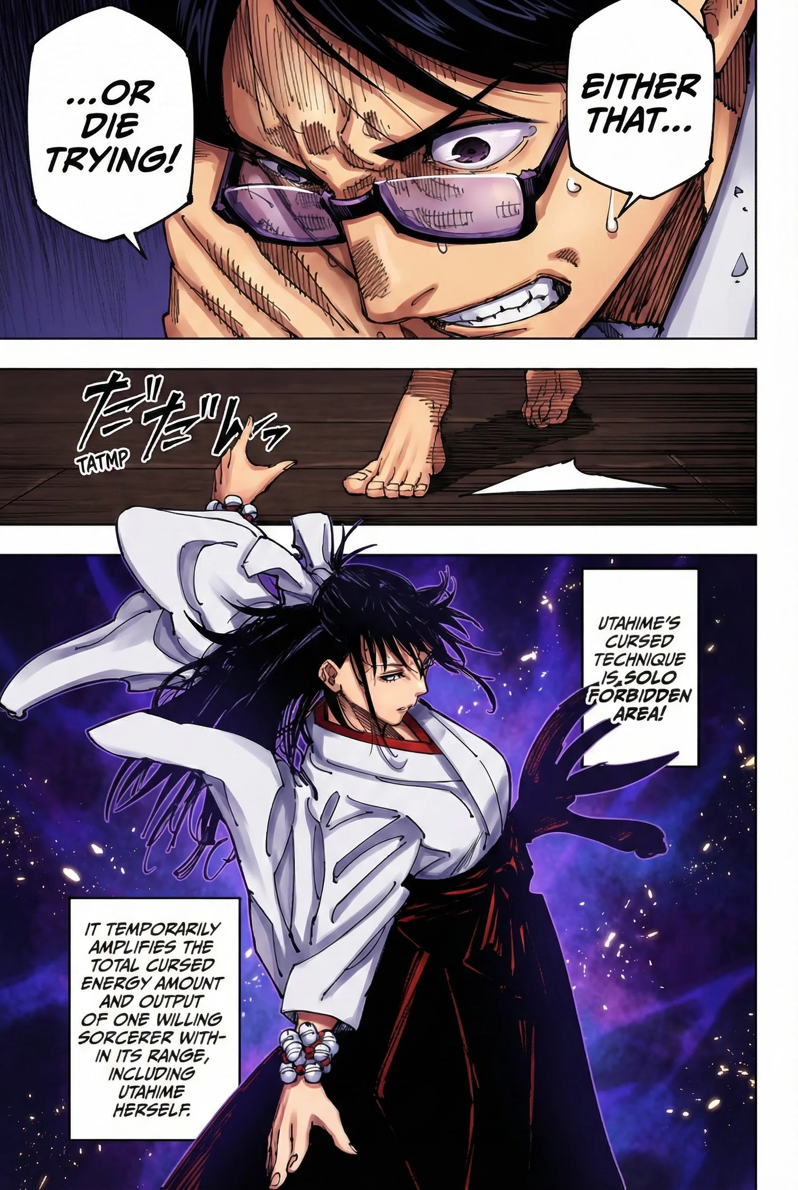 Jujutsu Kaisen Colored Manga JJK — Chapter 223 — Page 8