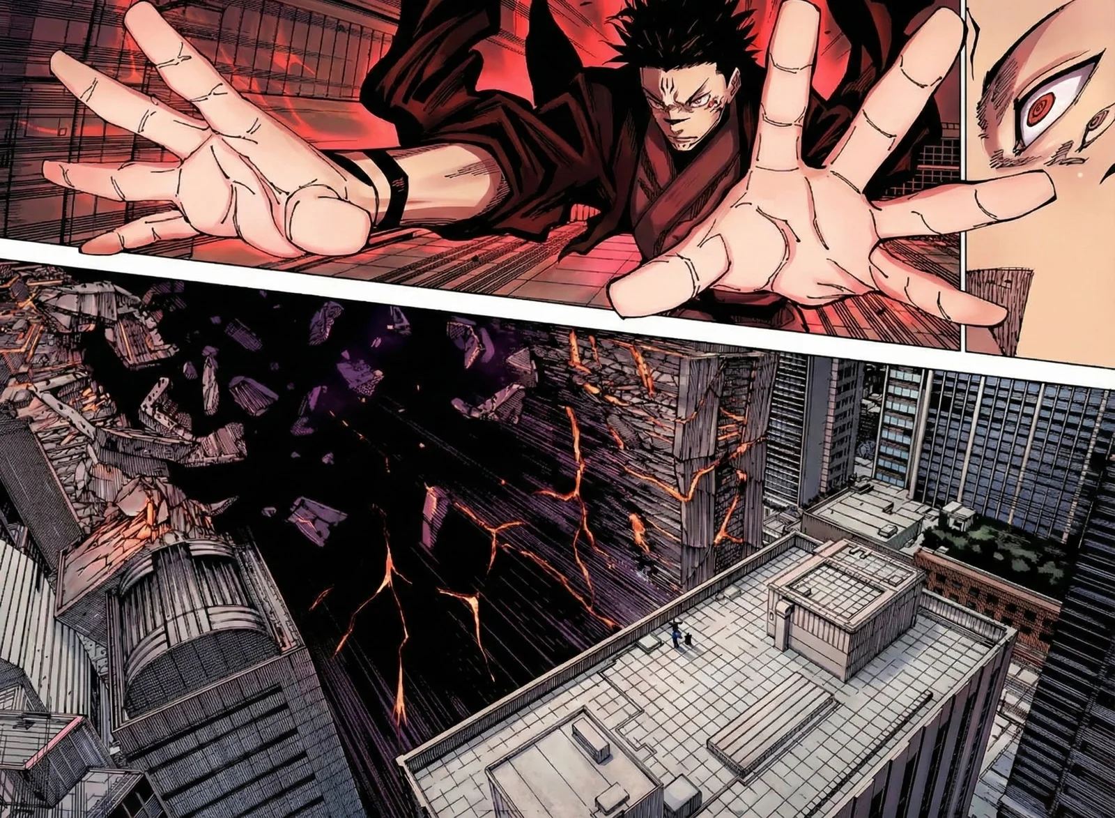 Jujutsu Kaisen Colored Manga JJK — Chapter 223 — Page 12