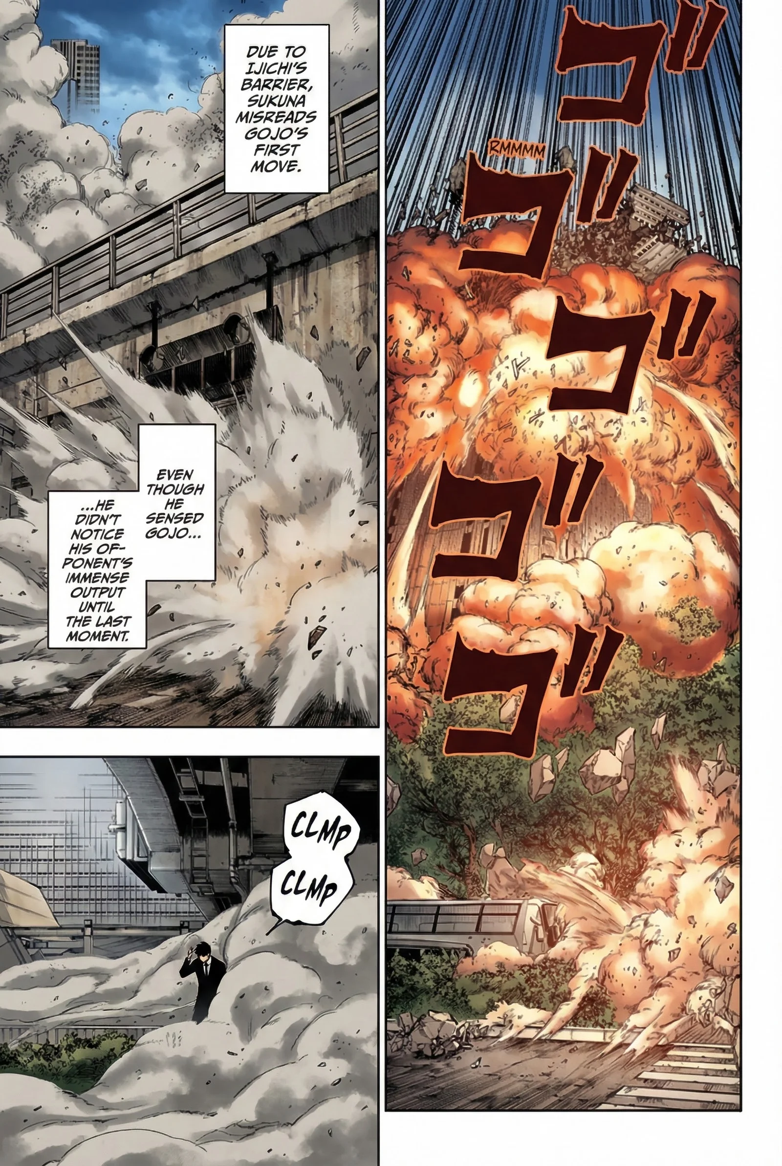 Jujutsu Kaisen Colored Manga JJK — Chapter 223 — Page 14